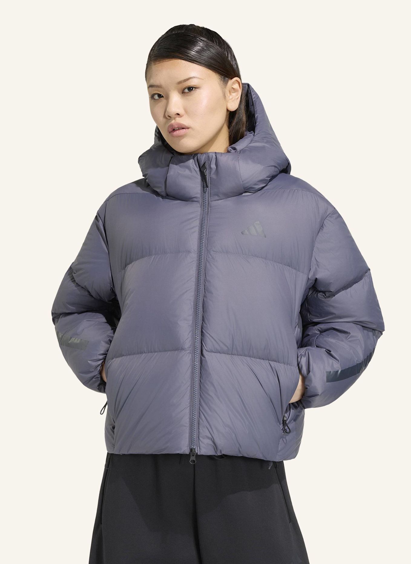 adidas Z.N.E. PUFFER JACKE: LILA