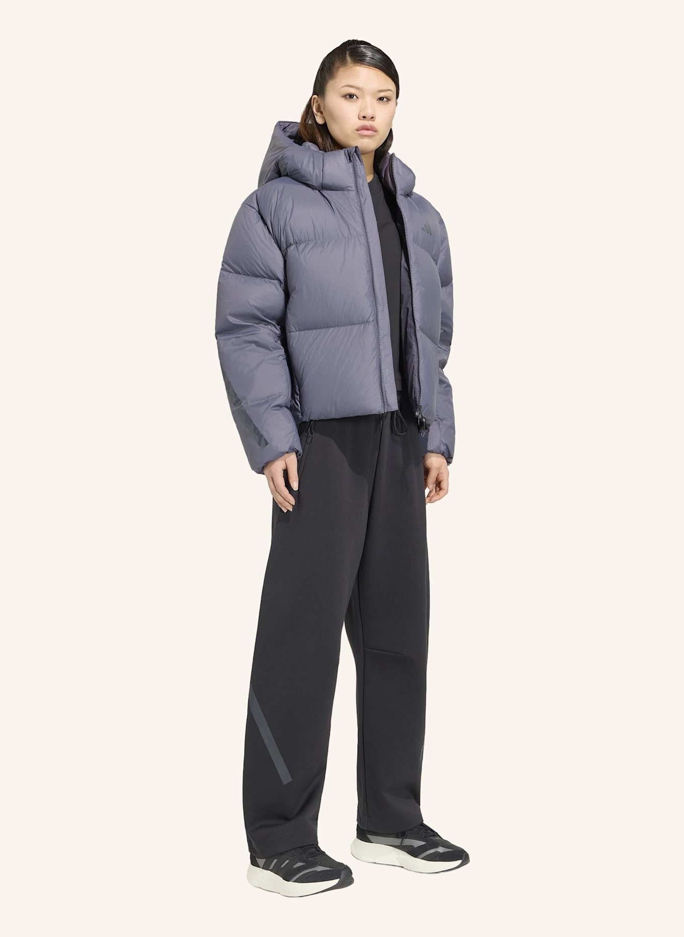 adidas Z.N.E. PUFFER JACKE: LILA