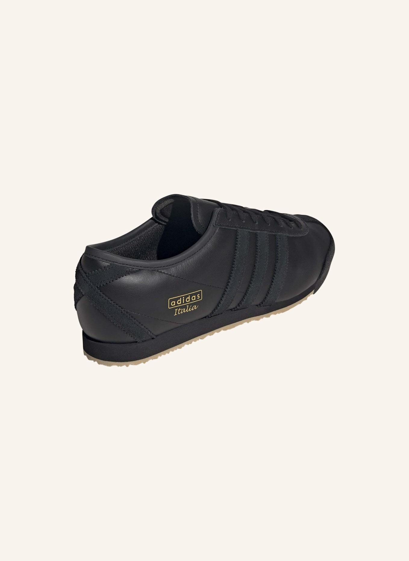 adidas Originals ITALIA 70S SCHUH: SCHWARZ/ BEIGE