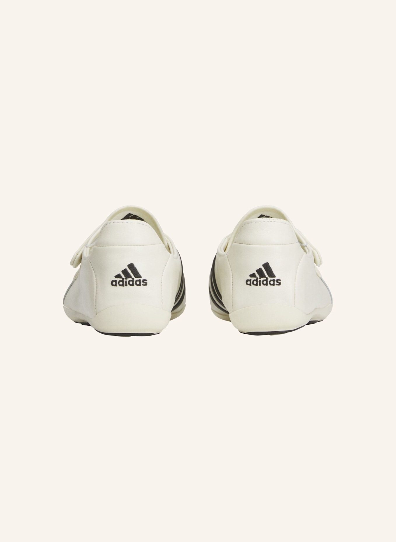 adidas Originals VIRGINIA VARIO FLAT EARTHER BY PHARRELL: SCHWARZ/ WEISS