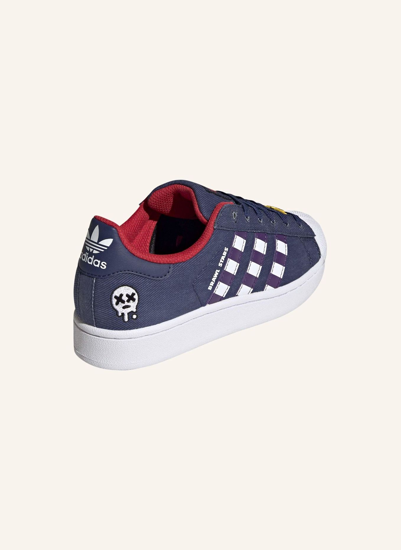 adidas Originals ADIDAS BRAWL STARS SUPERSTAR II SCHUH: BLAU / LILA / WEISS