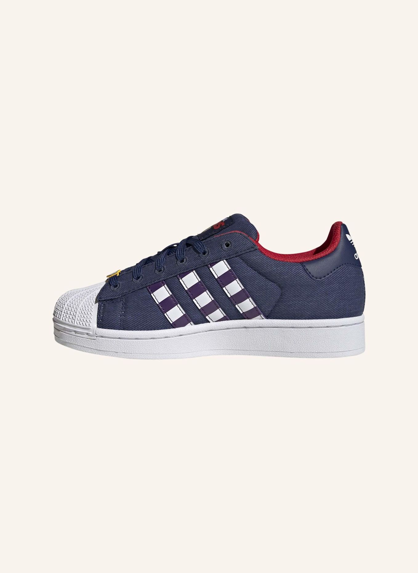 adidas Originals ADIDAS BRAWL STARS SUPERSTAR II SCHUH: BLAU / LILA / WEISS