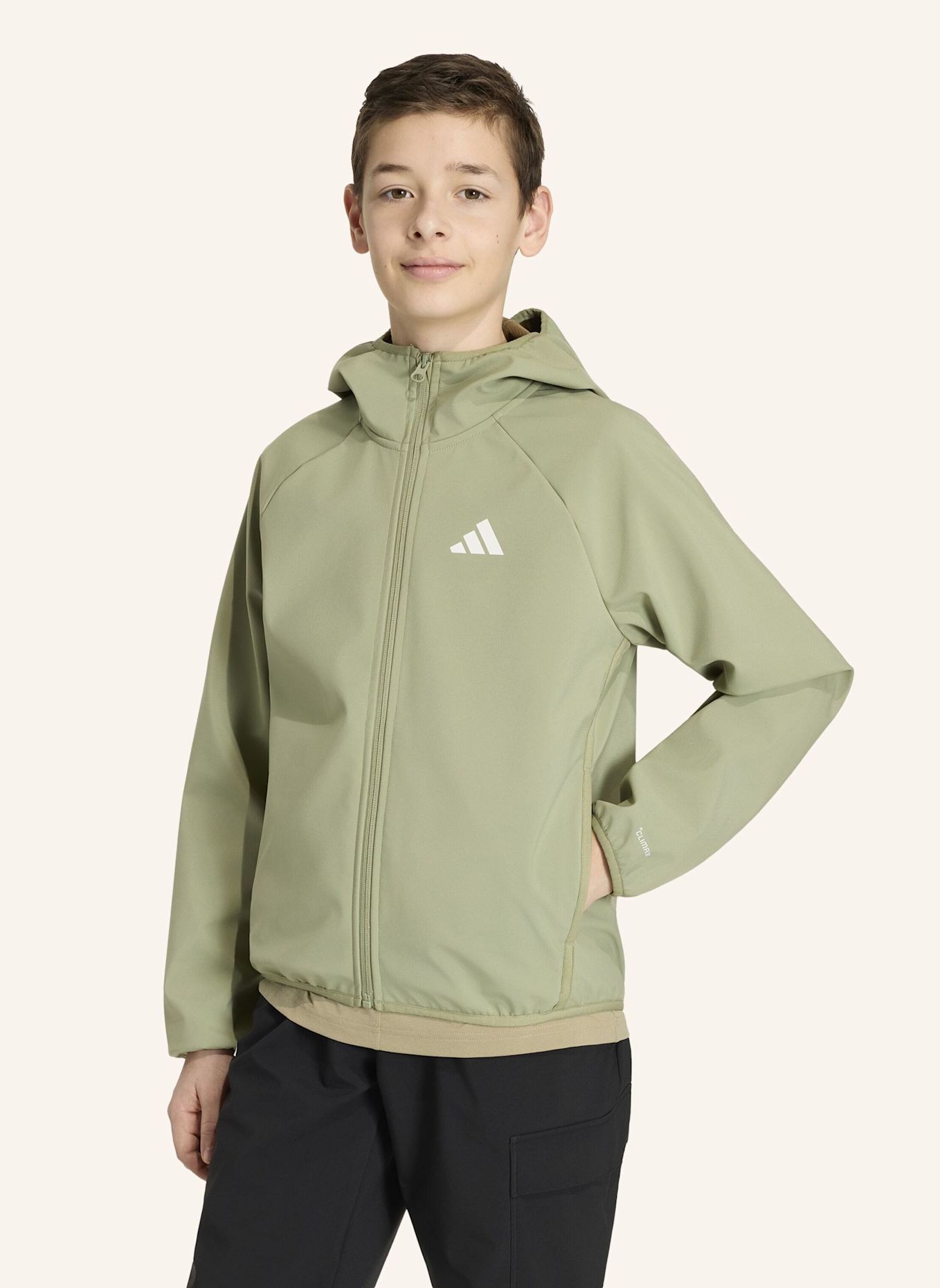 adidas TERREX TERREX MULTI CLIMAWARM KIDS SOFTSHELL-JACKE: LILA