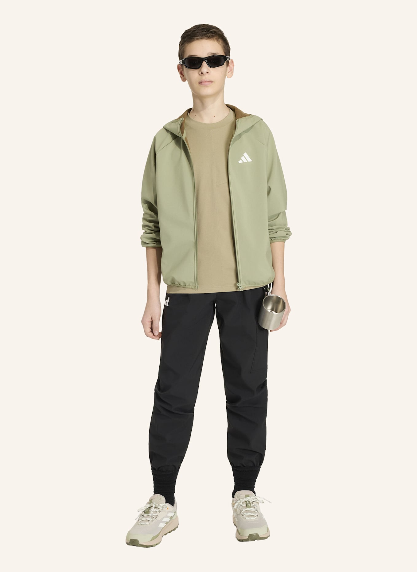 adidas TERREX TERREX MULTI CLIMAWARM KIDS SOFTSHELL-JACKE: LILA