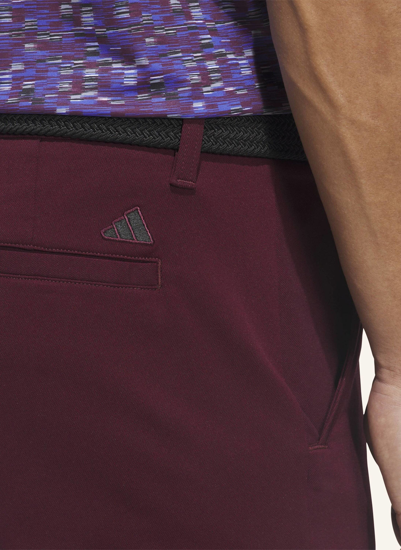 adidas ULTIMATE365+ TWISTKNIT CLIMAWARM REGULAR STRAIGHT FIT HOSE: ROT