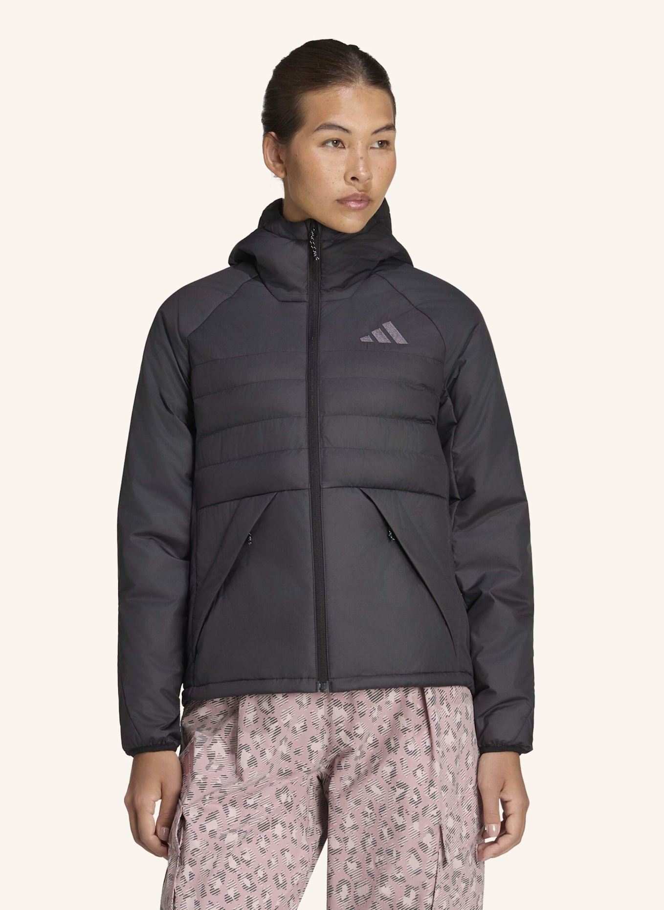 adidas TERREX TERREX MULTI CLIMAWARM KAPUZENJACKE, ISOLIERT: SCHWARZ