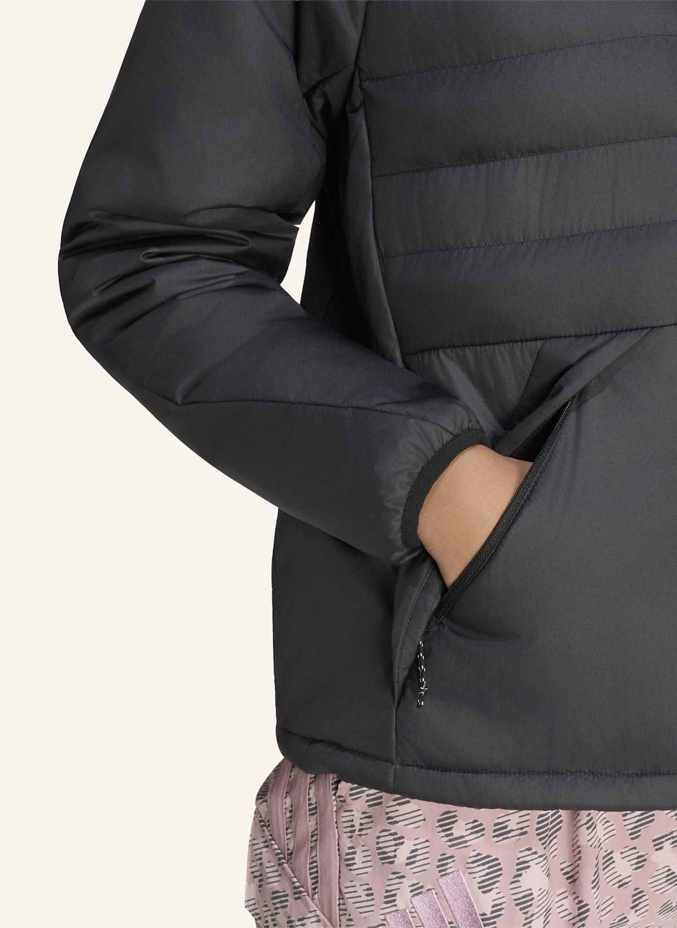 adidas TERREX TERREX MULTI CLIMAWARM KAPUZENJACKE, ISOLIERT: SCHWARZ