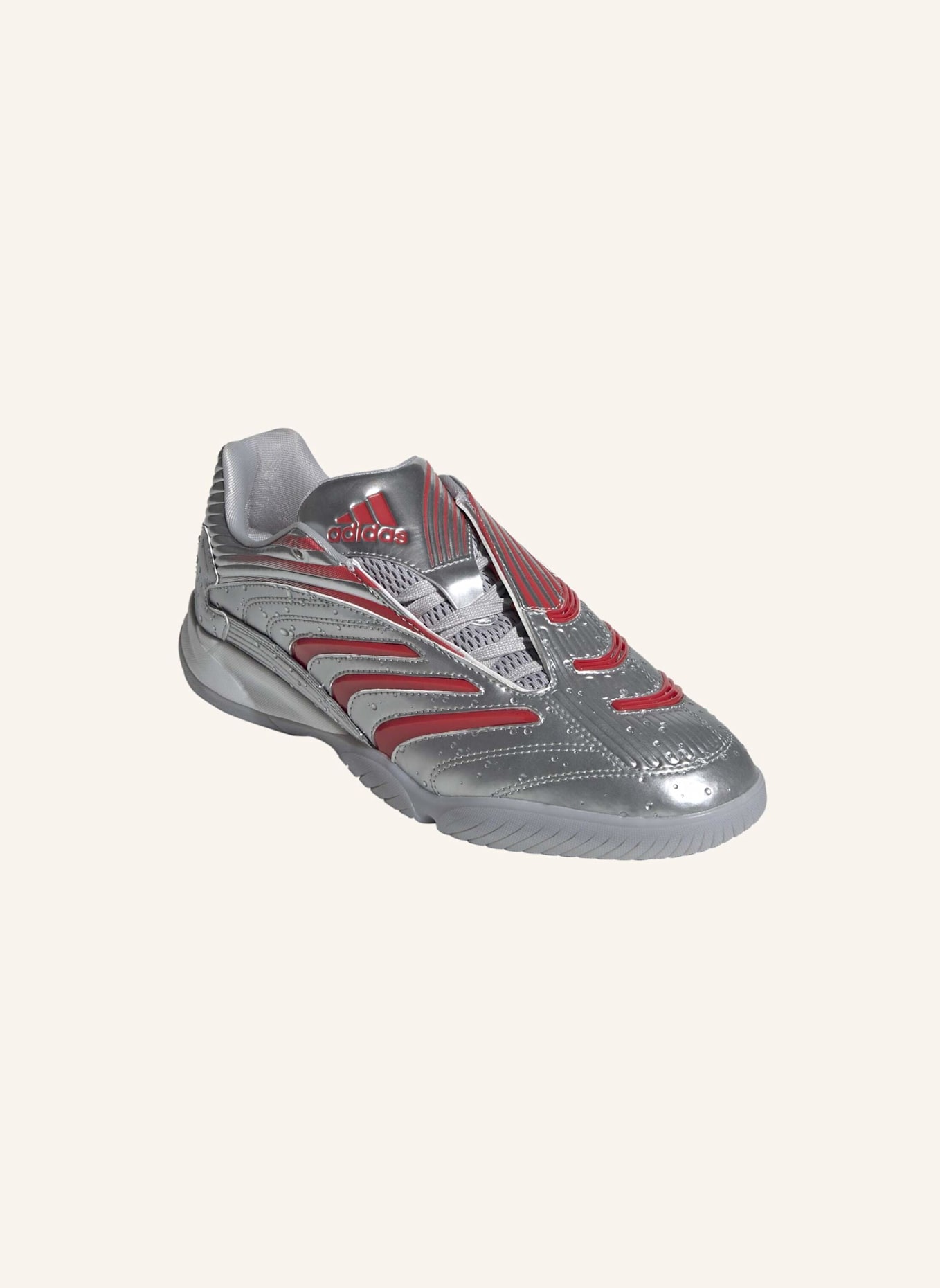 adidas Originals ADIDAS X COCA-COLA PREDATOR SALA SCHUH: SILBER/ GRAU