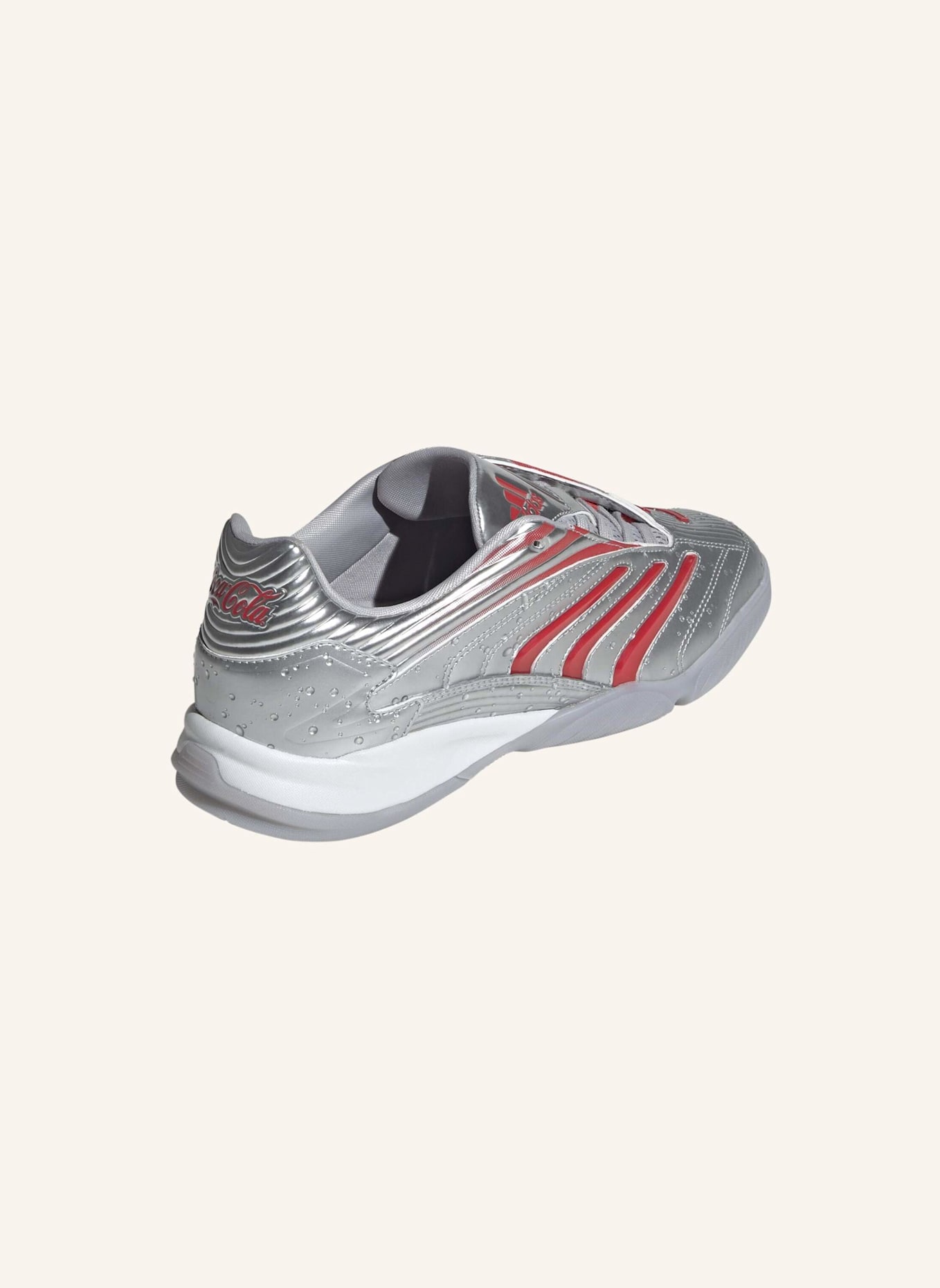 adidas Originals ADIDAS X COCA-COLA PREDATOR SALA SCHUH: SILBER/ GRAU