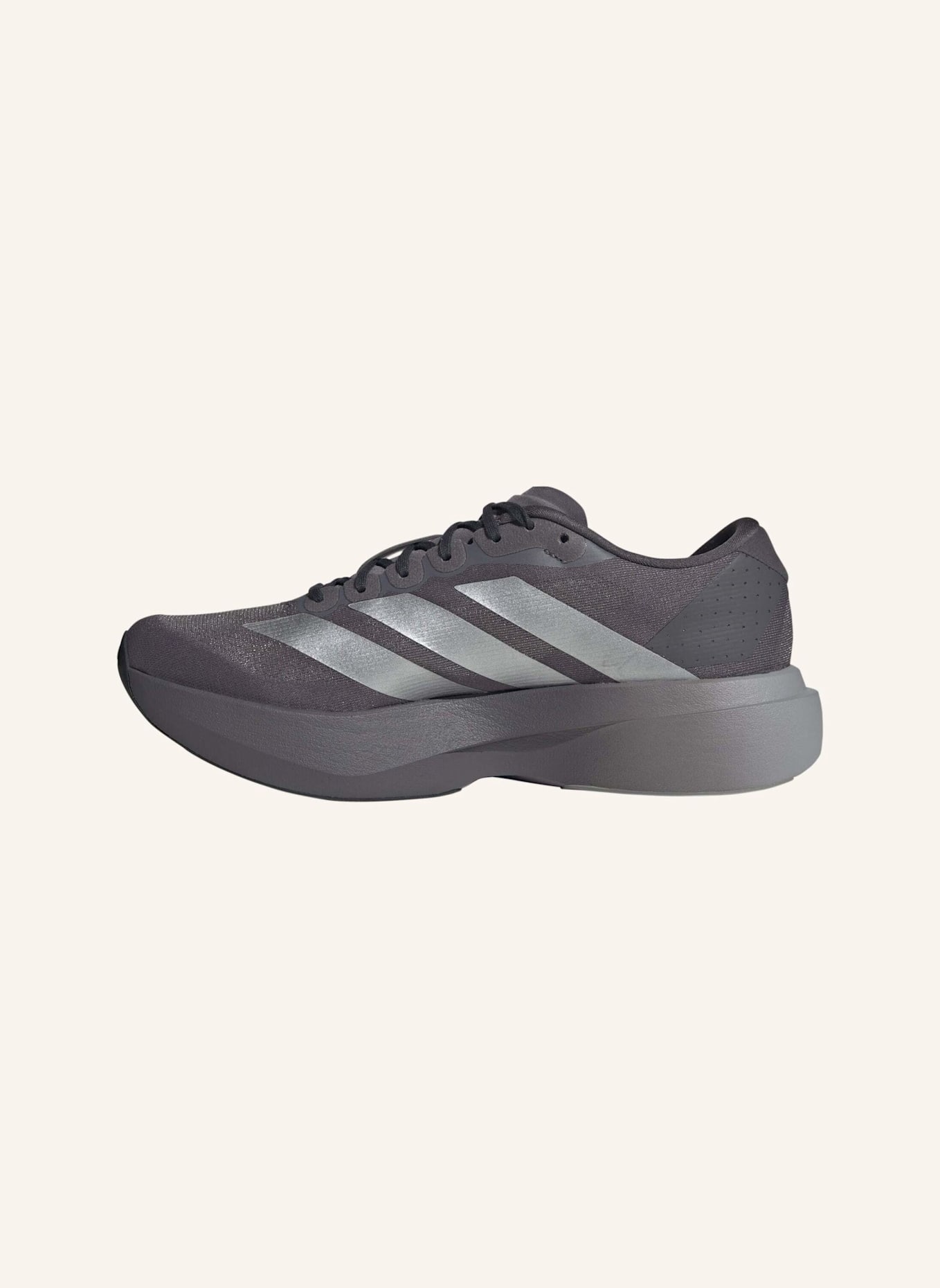 adidas ADIZERO EVO SL SCHUH: GRAU/ SILBER