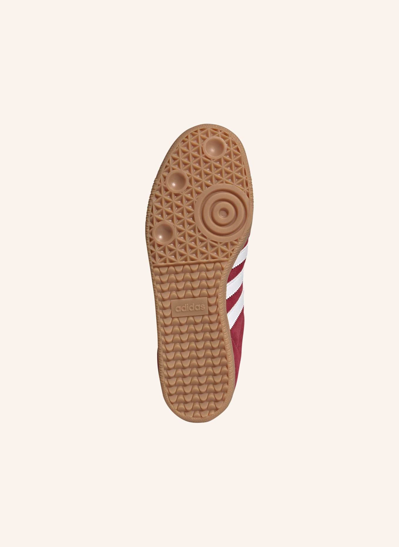 adidas Originals SAMBA OG SCHUH: WEISS/ BEIGE