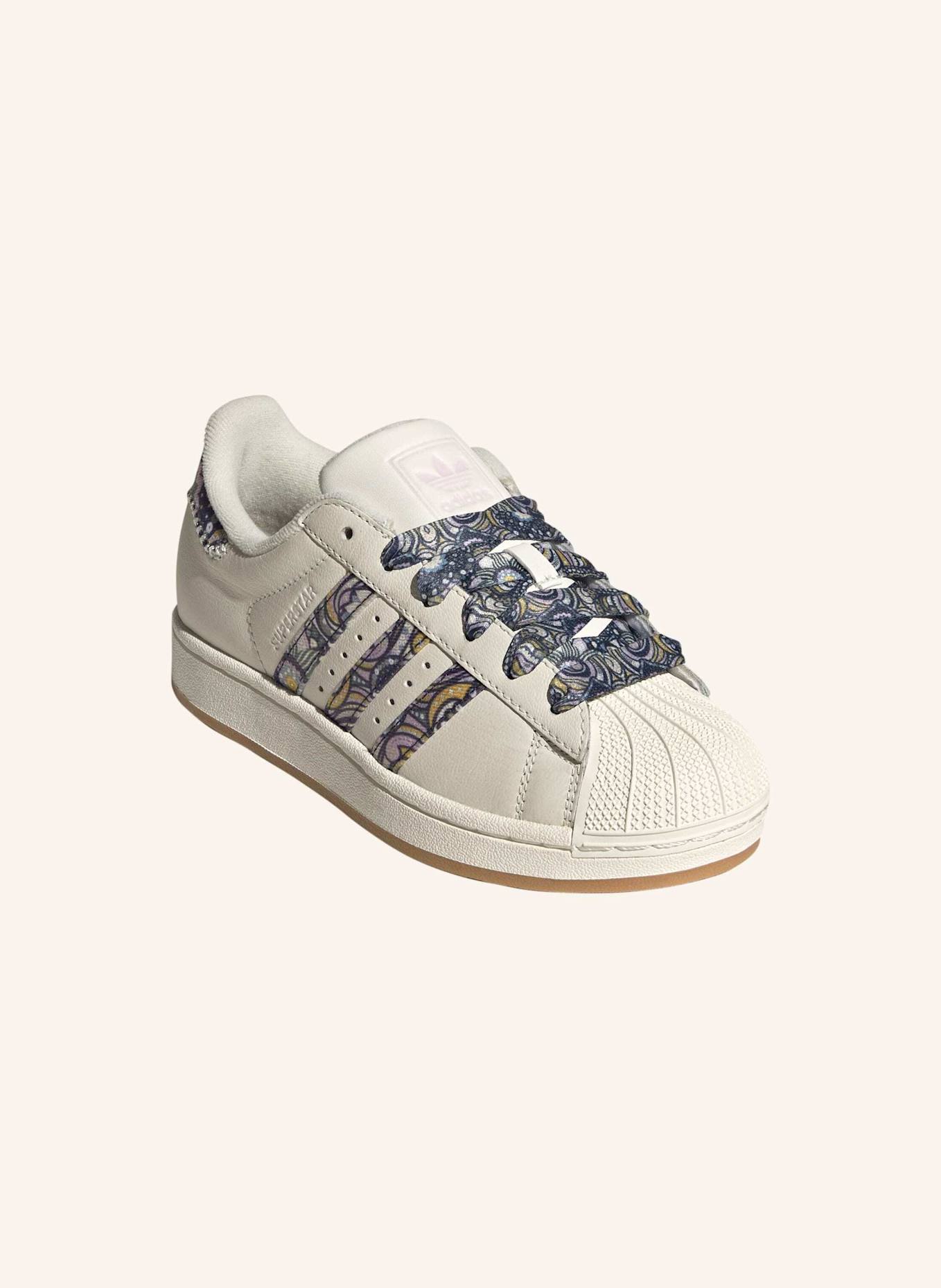 adidas Originals ADIDAS LIBERTY LONDON SUPERSTAR II SCHUH: WEISS/ ROSA/ BEIGE