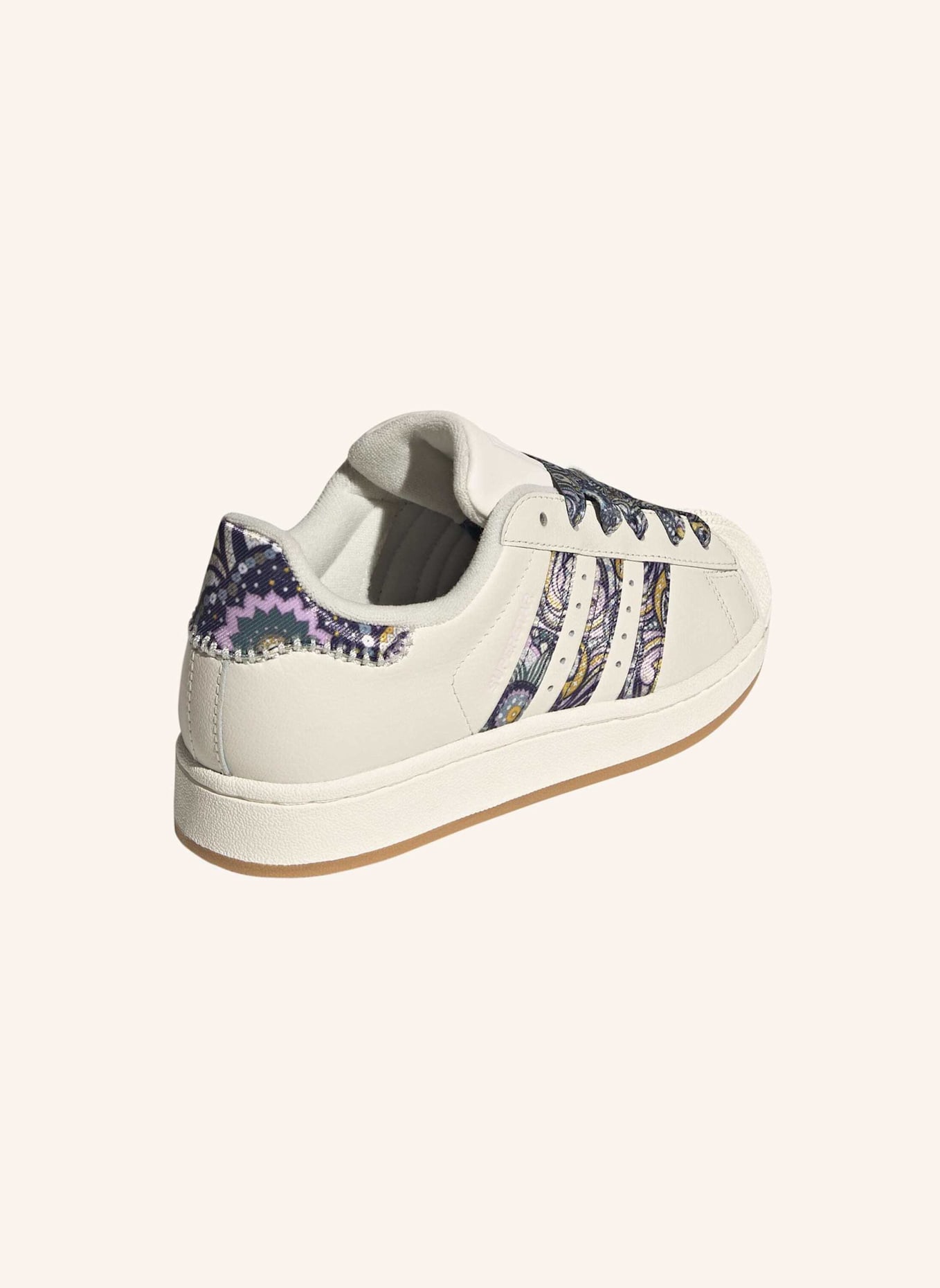 adidas Originals ADIDAS LIBERTY LONDON SUPERSTAR II SCHUH: WEISS/ ROSA/ BEIGE
