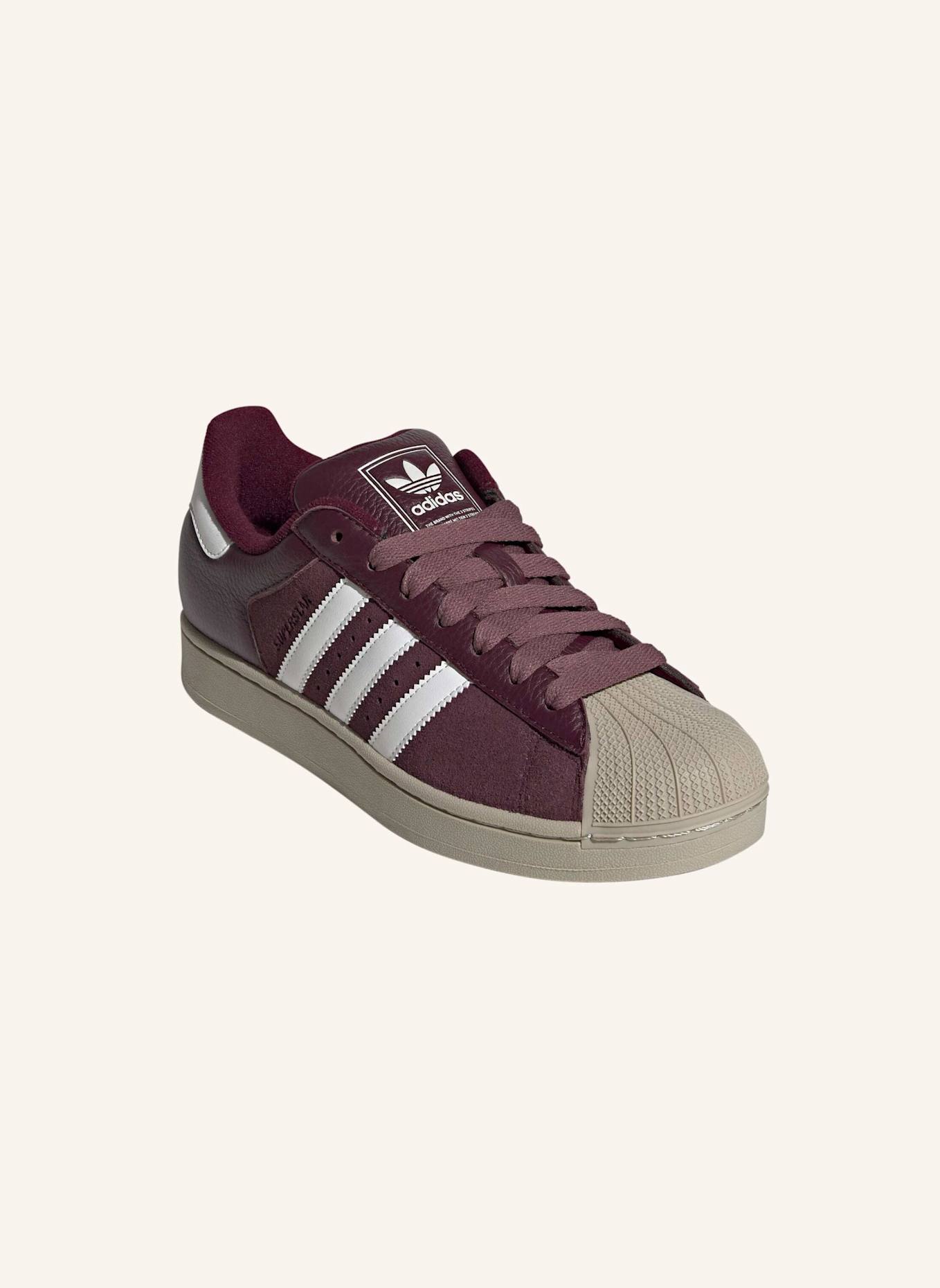 adidas Originals SUPERSTAR II SCHUH: ROT/ WEISS/ BEIGE
