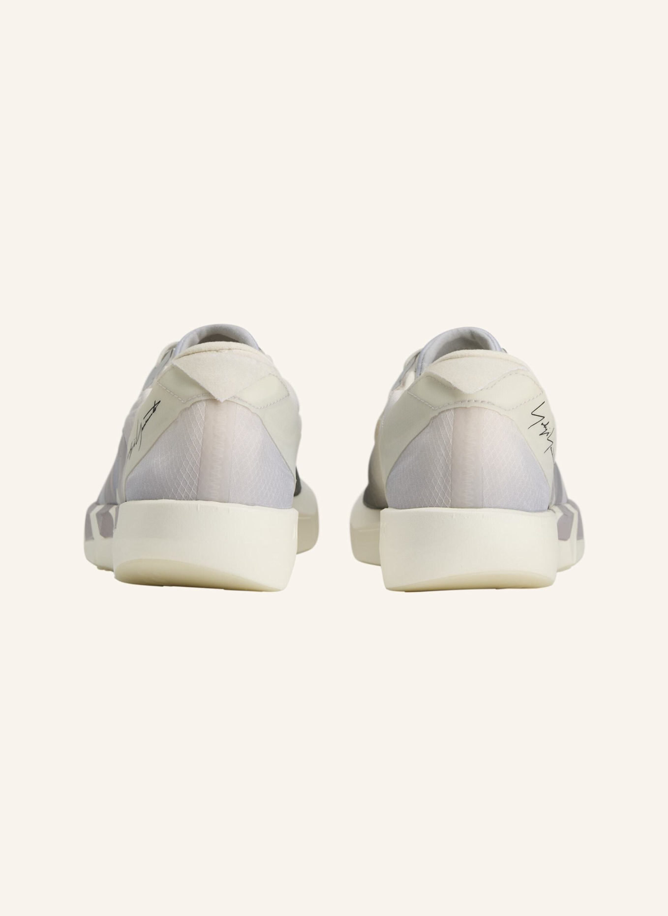 Y-3 Y-3 ADIOS 9 TURNSCHUH: WEISS/ ORANGE/ GRÜN