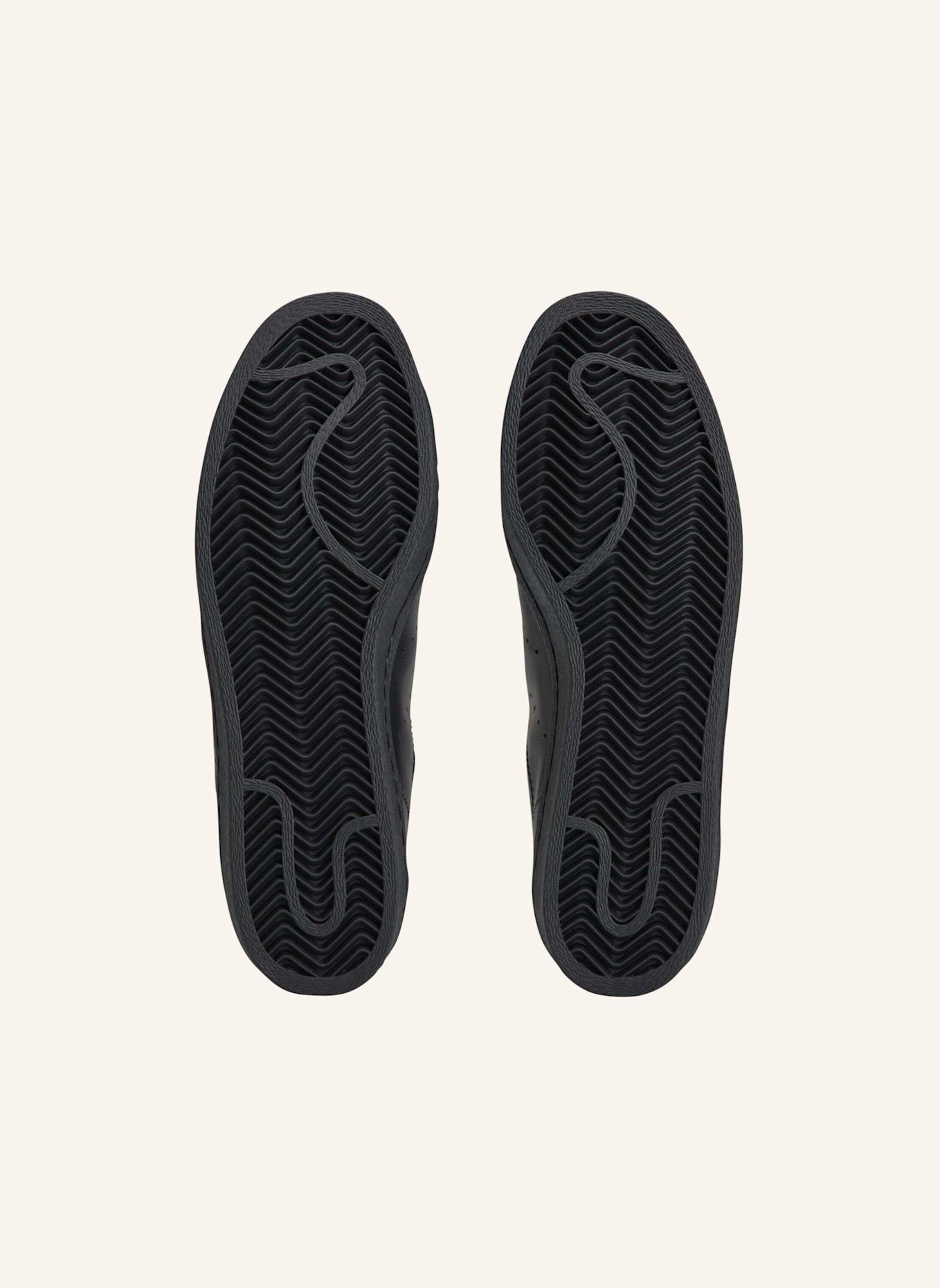 Y-3 Y-3 ADIDAS SUPERSTAR TURNSCHUH: SCHWARZ