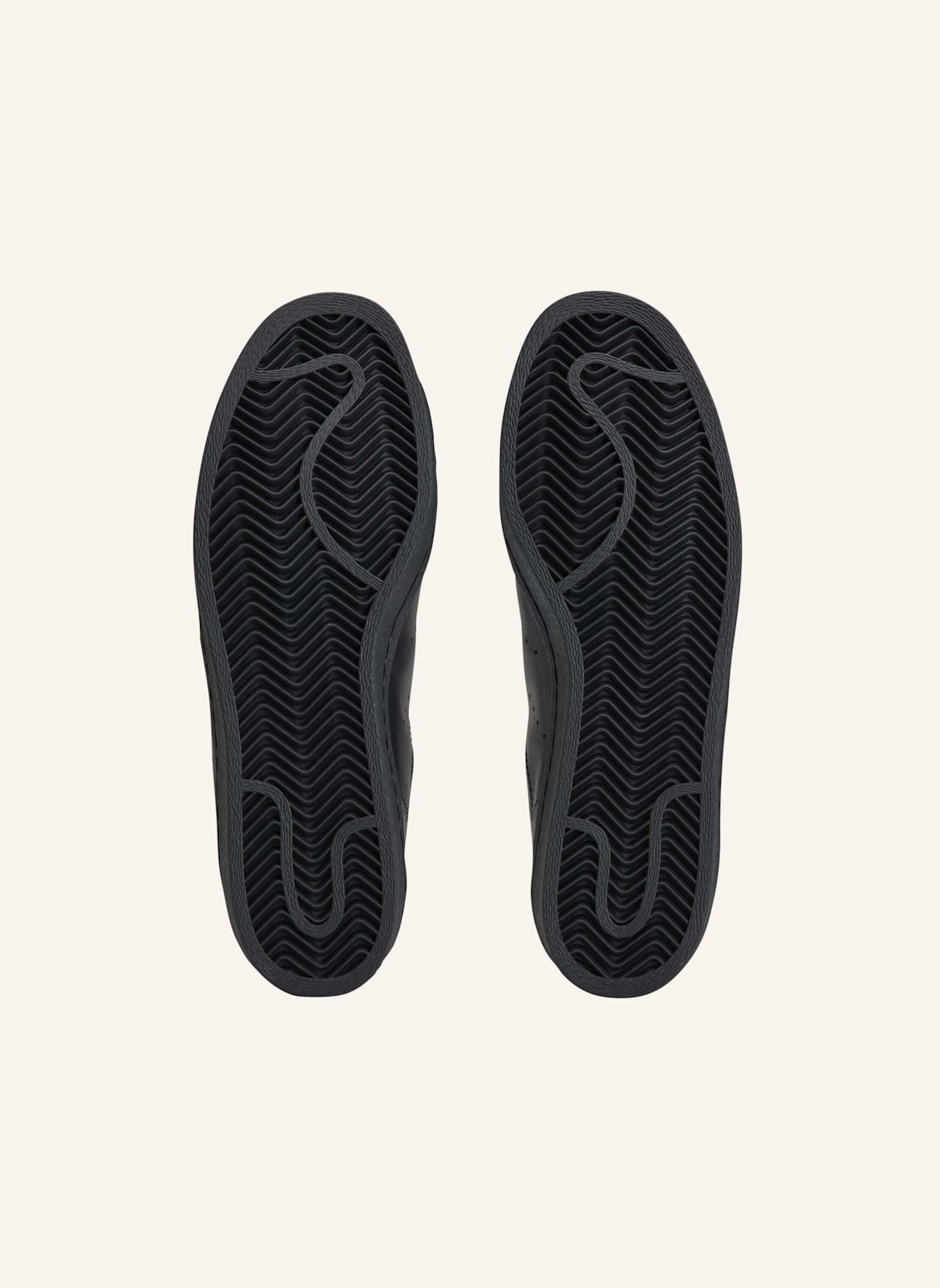Y-3 Y-3 ADIDAS SUPERSTAR TURNSCHUH: SCHWARZ