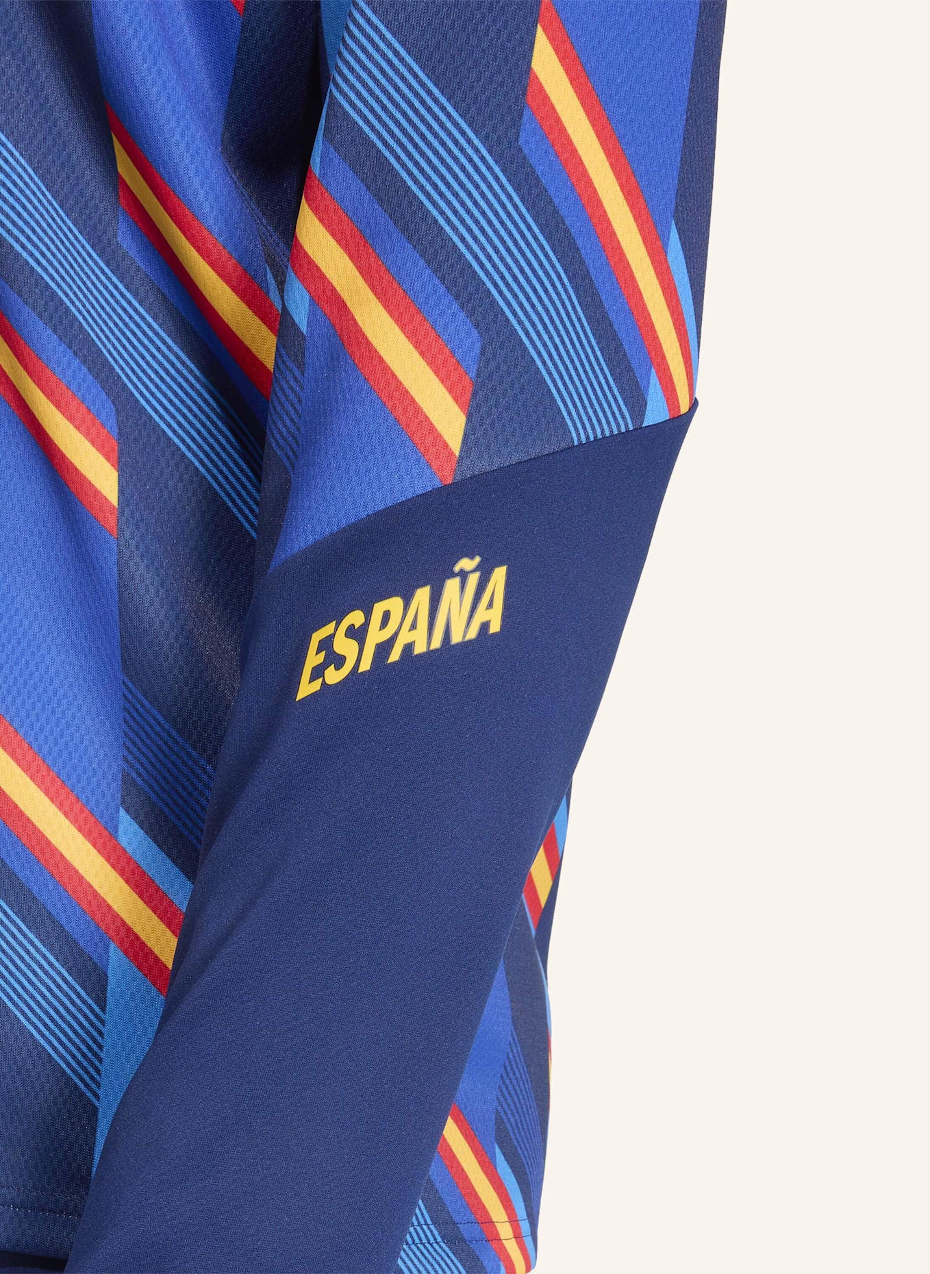 adidas SPANIEN 26 PRE-MATCH HEIMSWEATSHIRT: BLAU