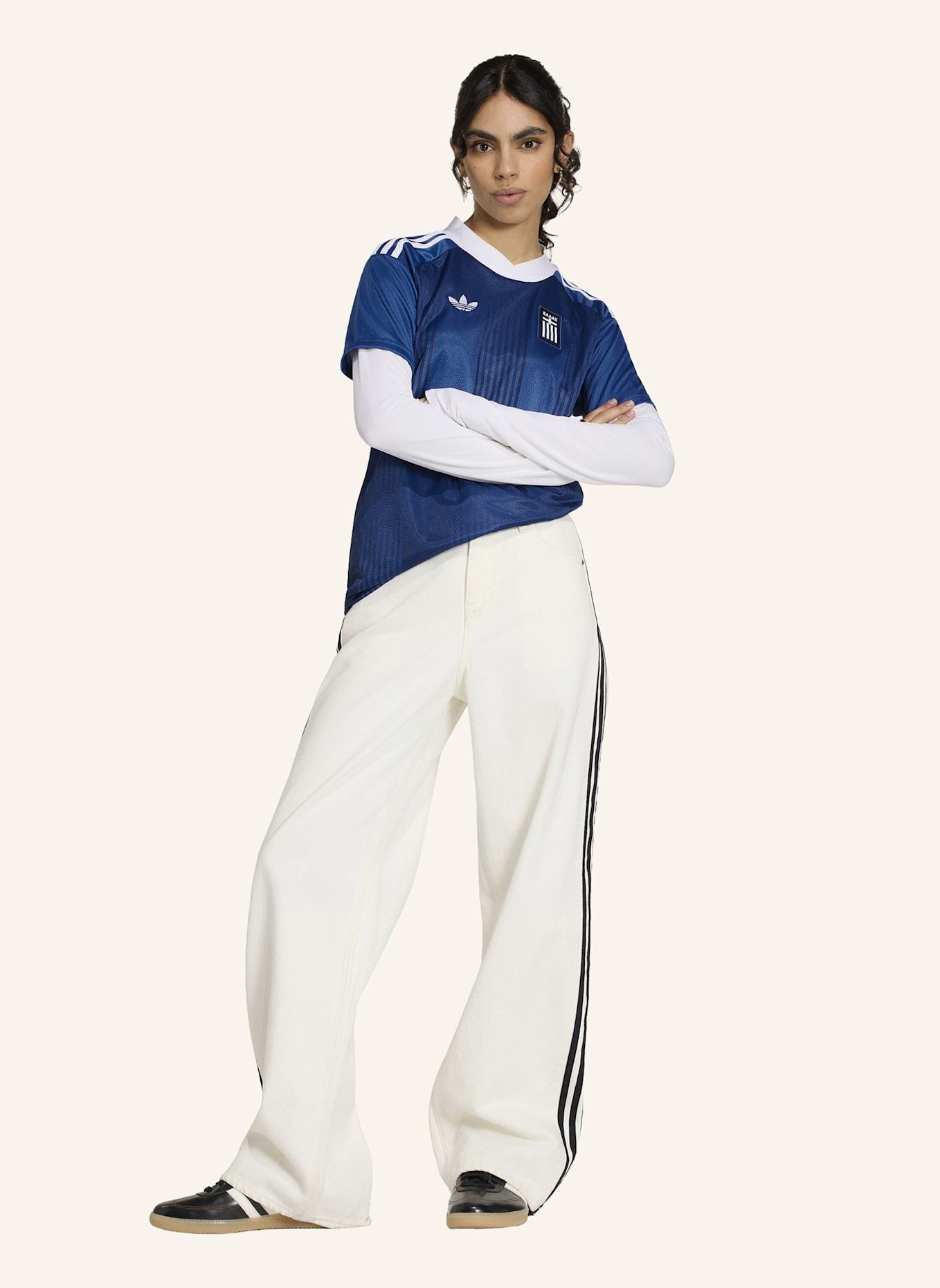 adidas GRIECHENLAND 26 AUSWÄRTSTRIKOT: BLAU