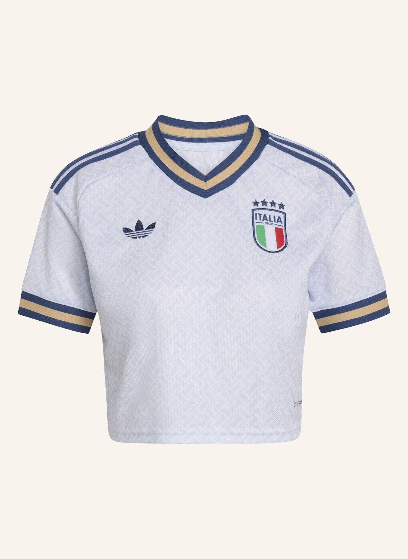 adidas ITALIEN 26 AUSWÄRTSTRIKOT, KÜRZER GESCHNITTEN: BLAU