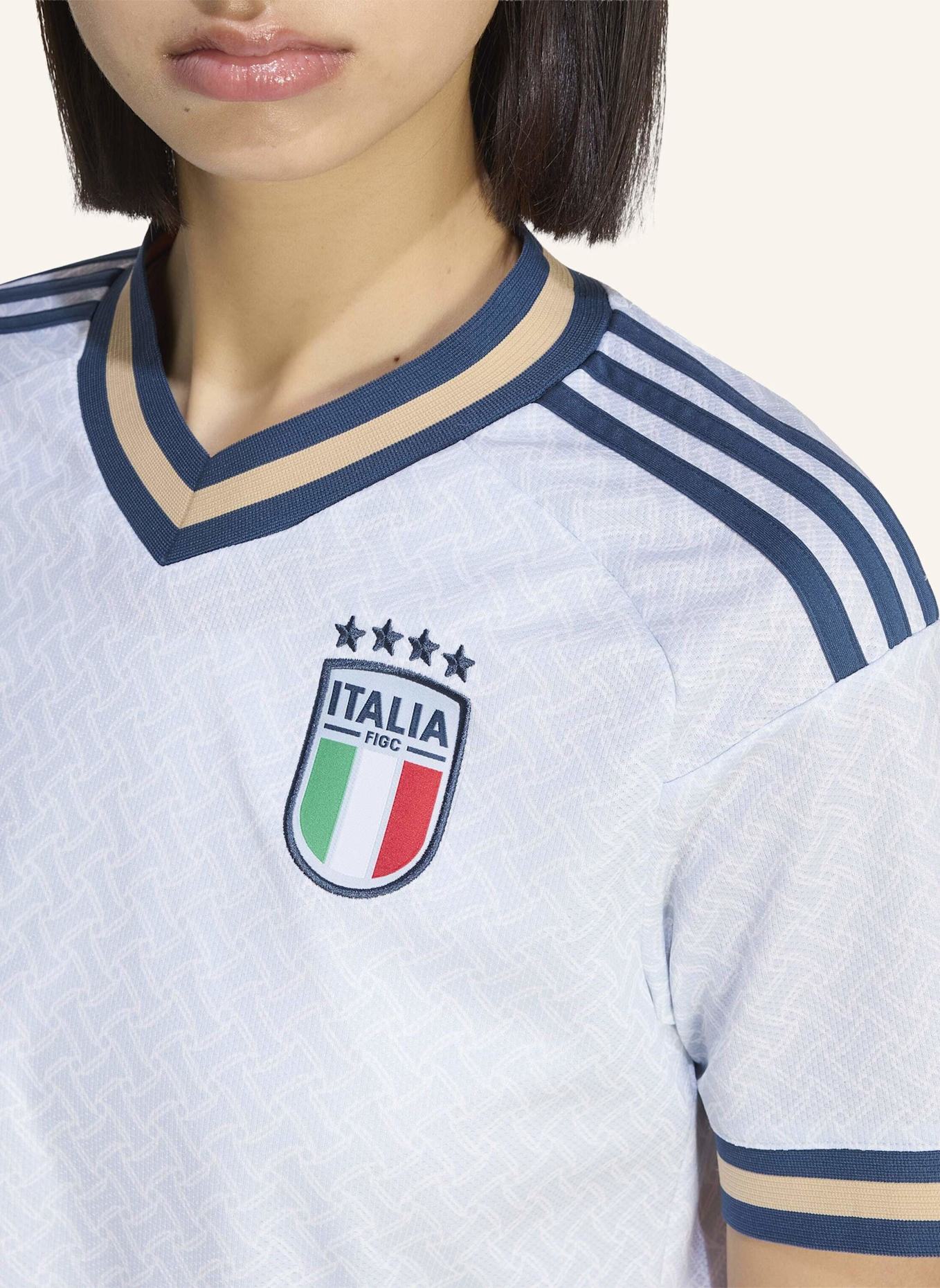 adidas ITALIEN 26 AUSWÄRTSTRIKOT, KÜRZER GESCHNITTEN: BLAU