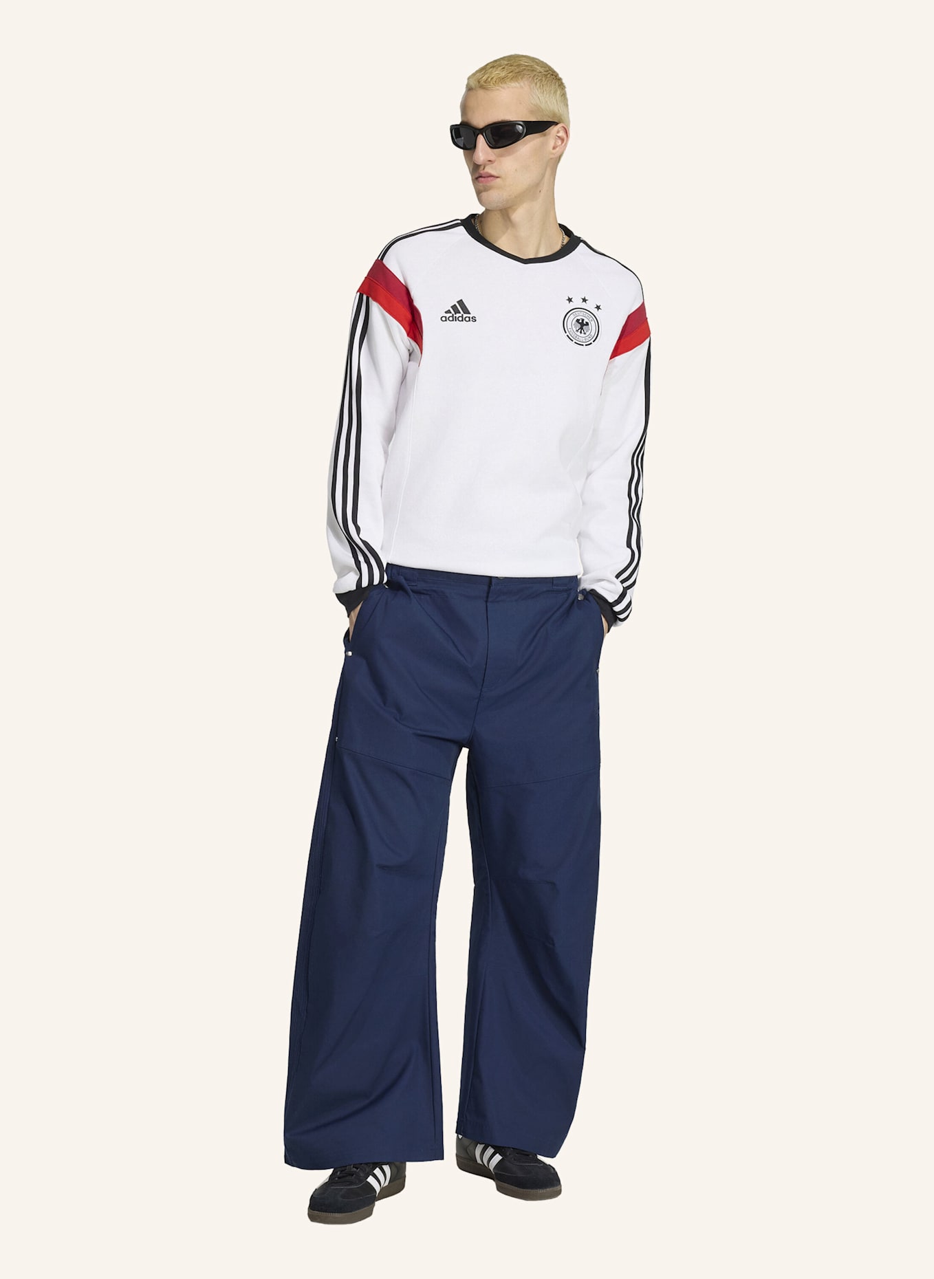 adidas DEUTSCHLAND 2014 SWEATSHIRT: WEISS