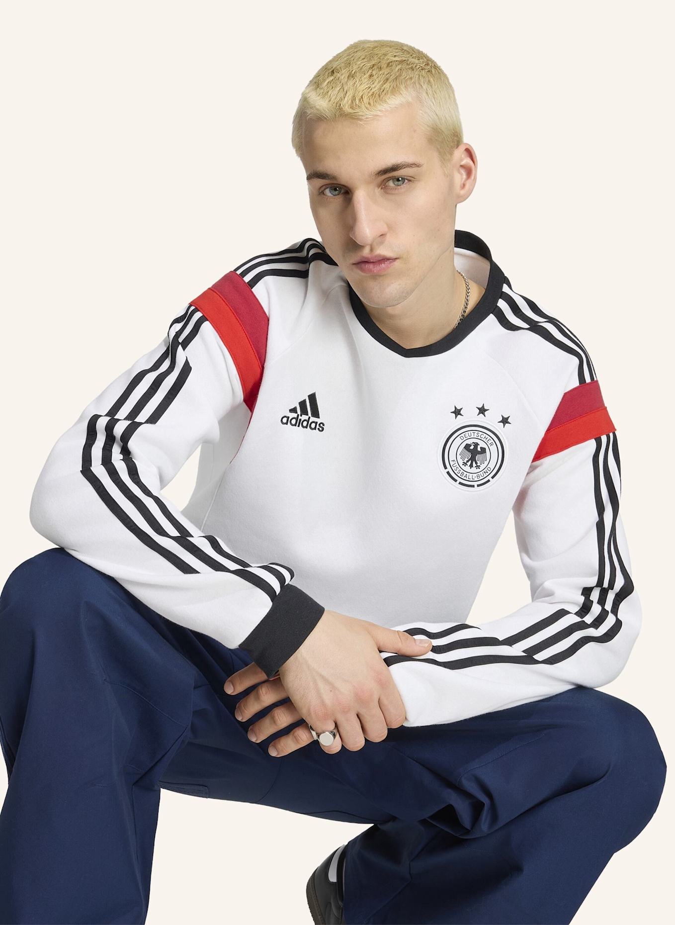 adidas DEUTSCHLAND 2014 SWEATSHIRT: WEISS
