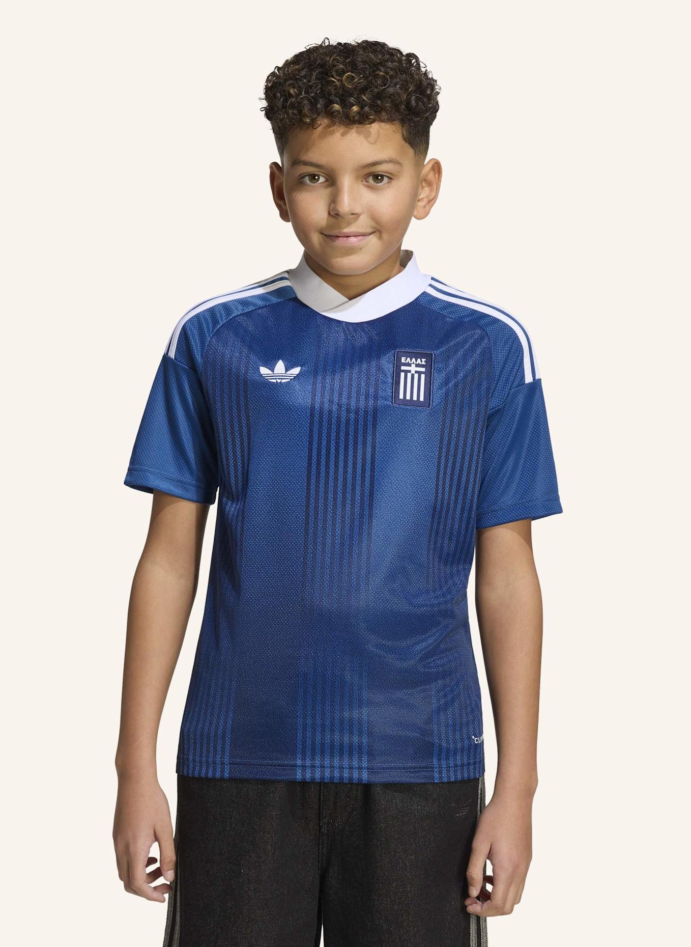 adidas GRIECHENLAND 26 KIDS AUSWÄRTSTRIKOT: BLAU