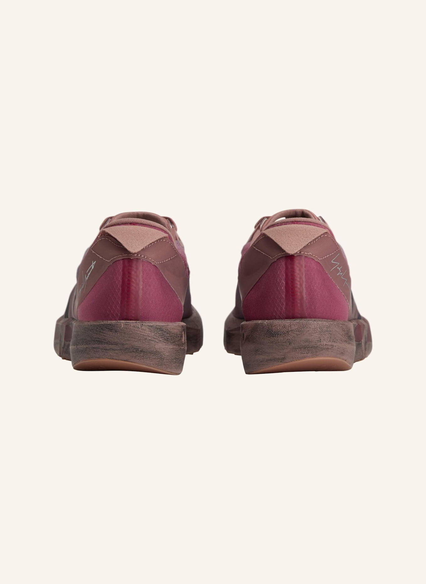 Y-3 Y-3 ADIOS 9 TURNSCHUH: CAMEL/ ROT