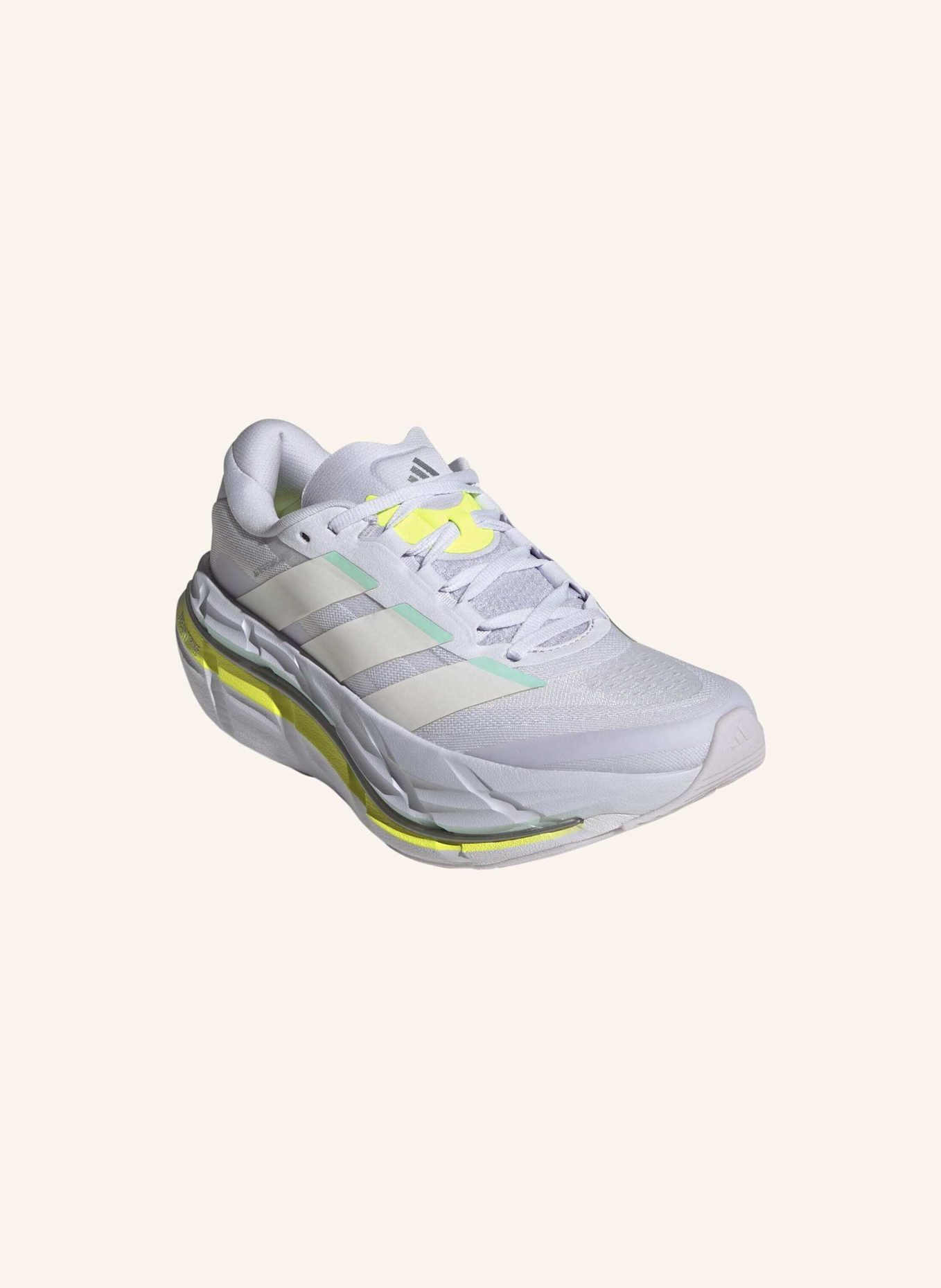 adidas ADISTAR BYD 2 LAUFSCHUH: WEISS/ GELB