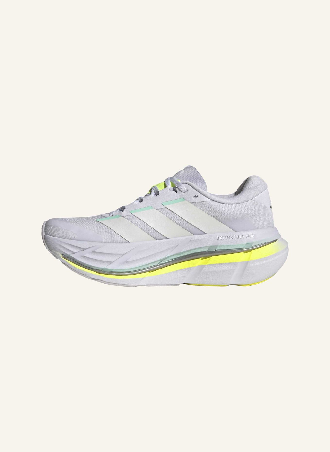 adidas ADISTAR BYD 2 LAUFSCHUH: WEISS/ GELB