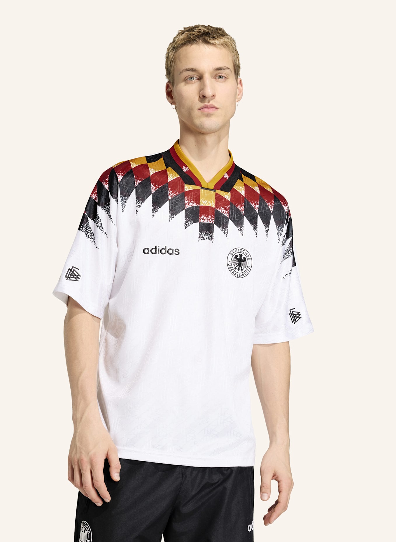 adidas Heimtrikot DEUTSCHLAND 1994: WEISS