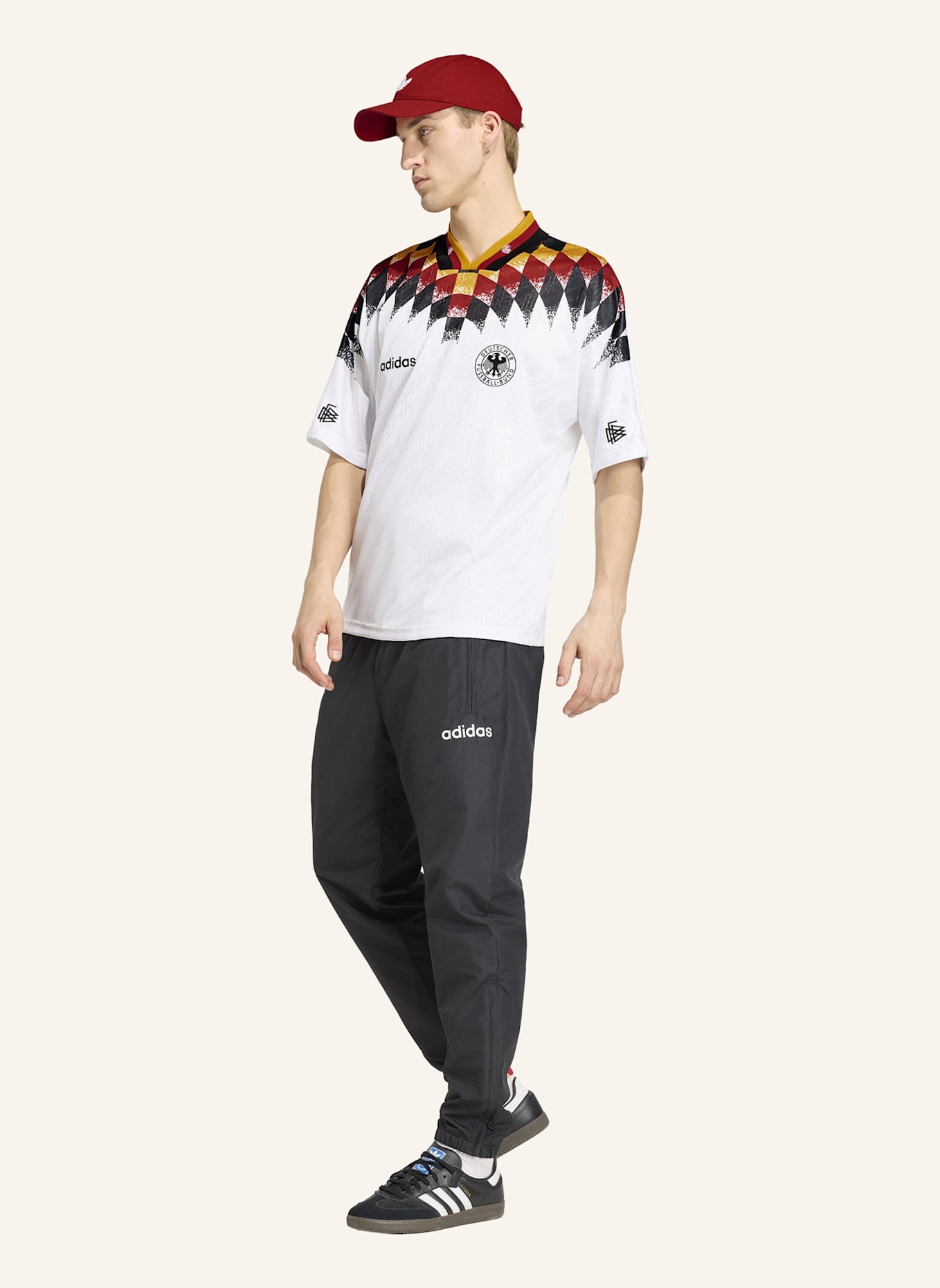 adidas Heimtrikot DEUTSCHLAND 1994: WEISS