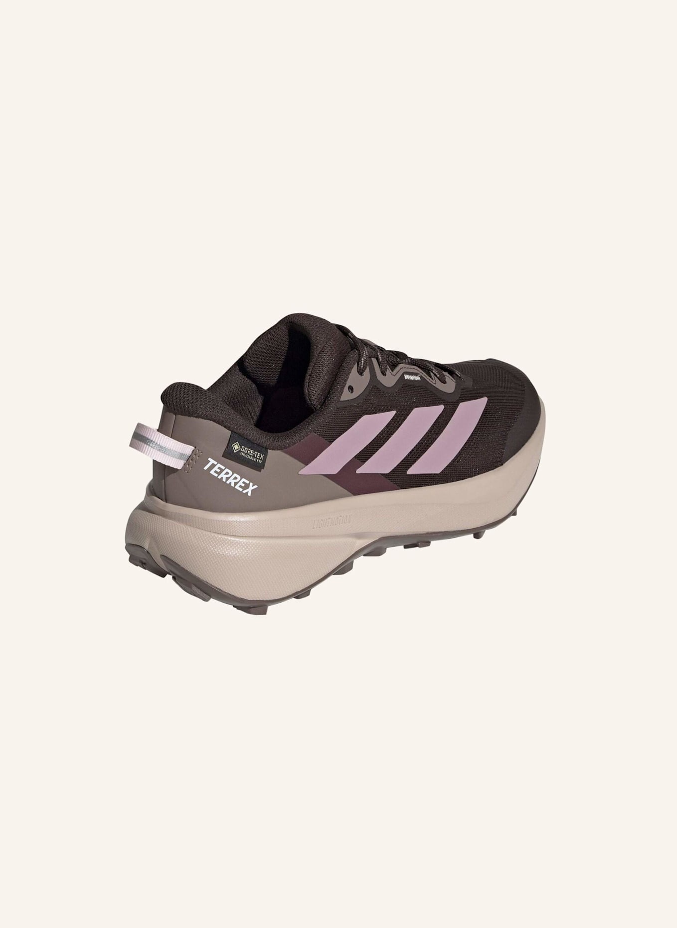 adidas TERREX TERREX TRACEFINDER PLUS GORE-TEX TRAILRUNNING-SCHUH: BRAUN/ LILA