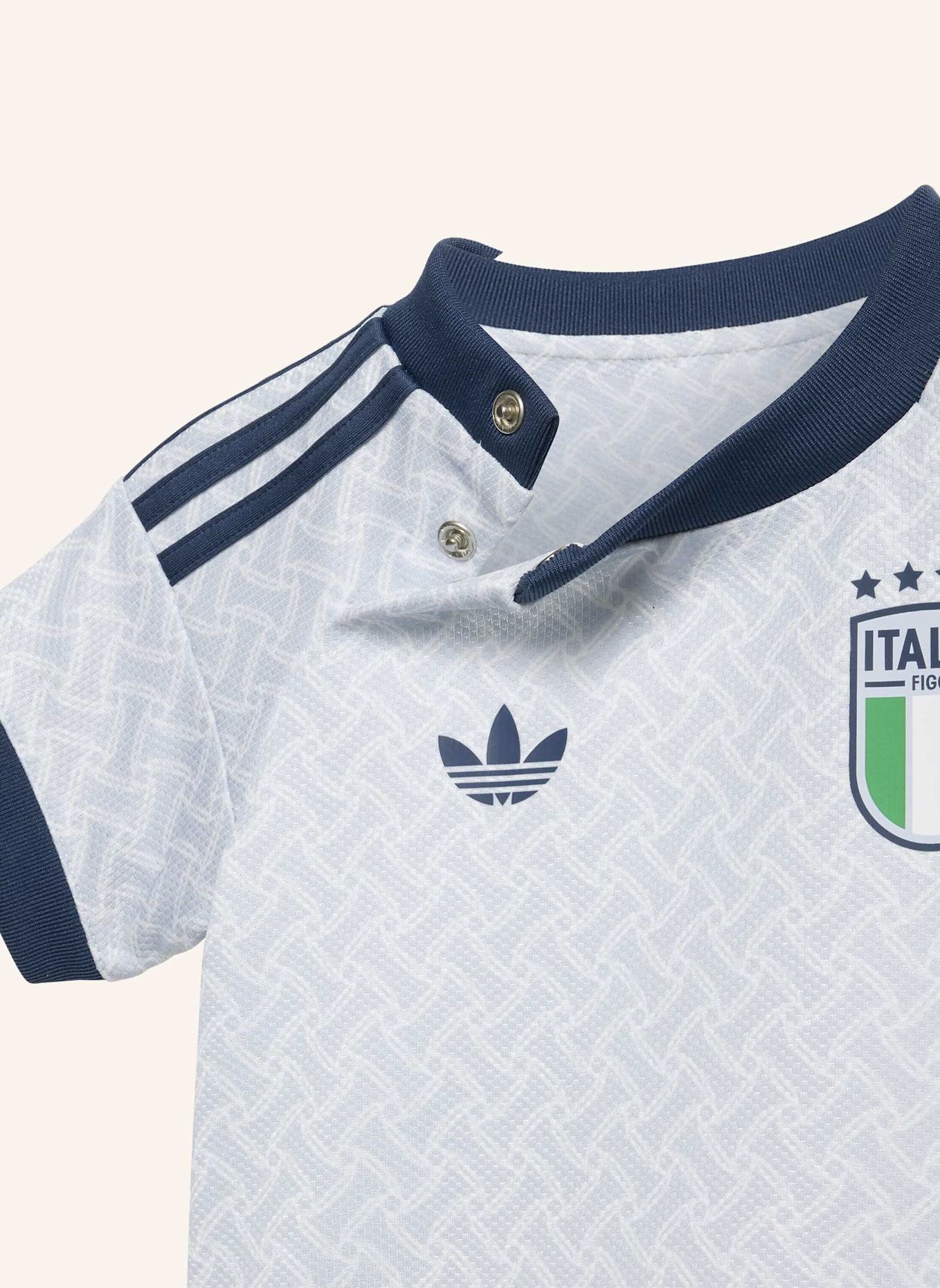 adidas ITALIEN 26 KIDS AUSWÄRTSAUSRÜSTUNG: BLAU