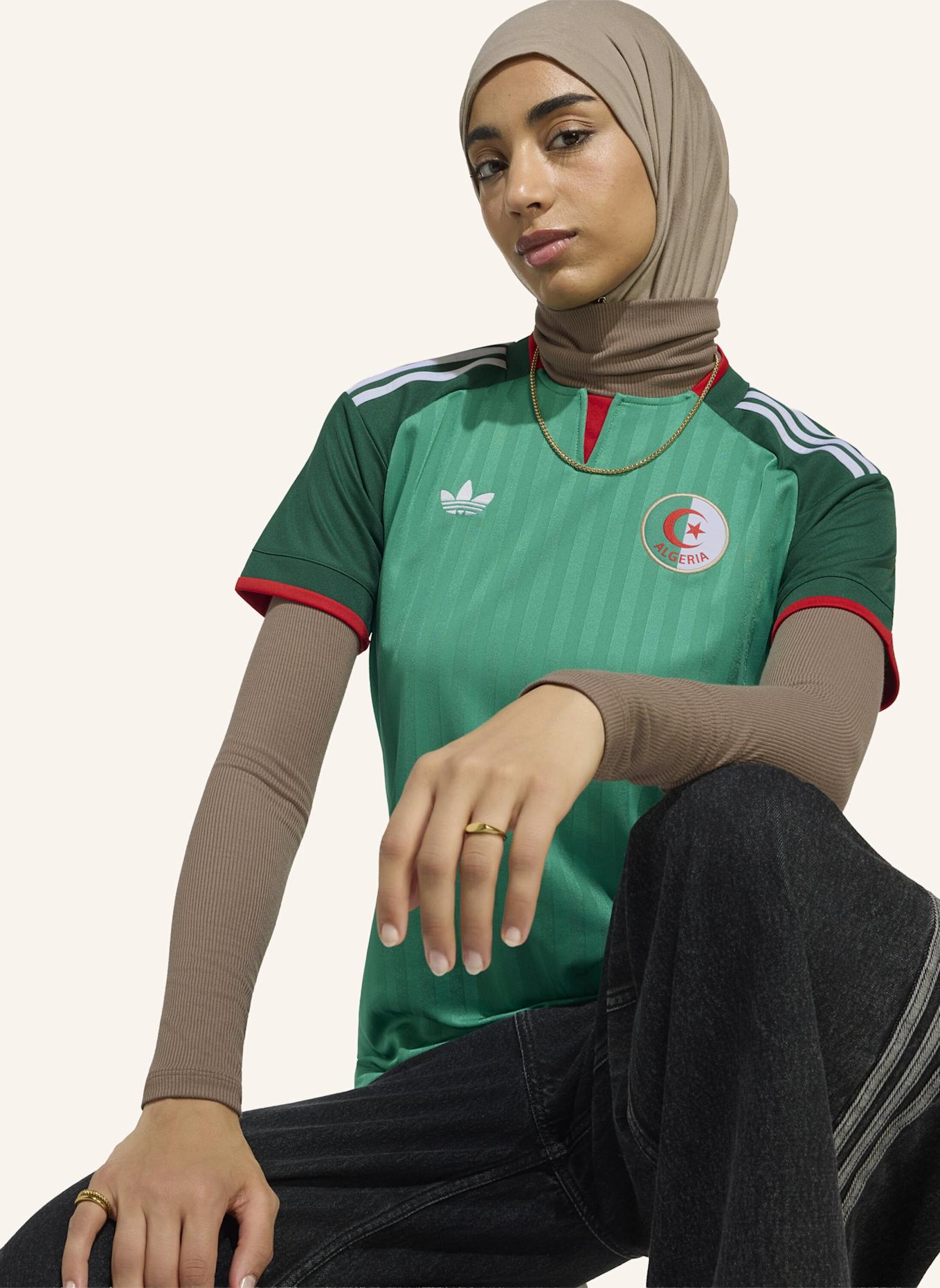 adidas ALGERIEN 26 AUSWÄRTSTRIKOT: GRÜN