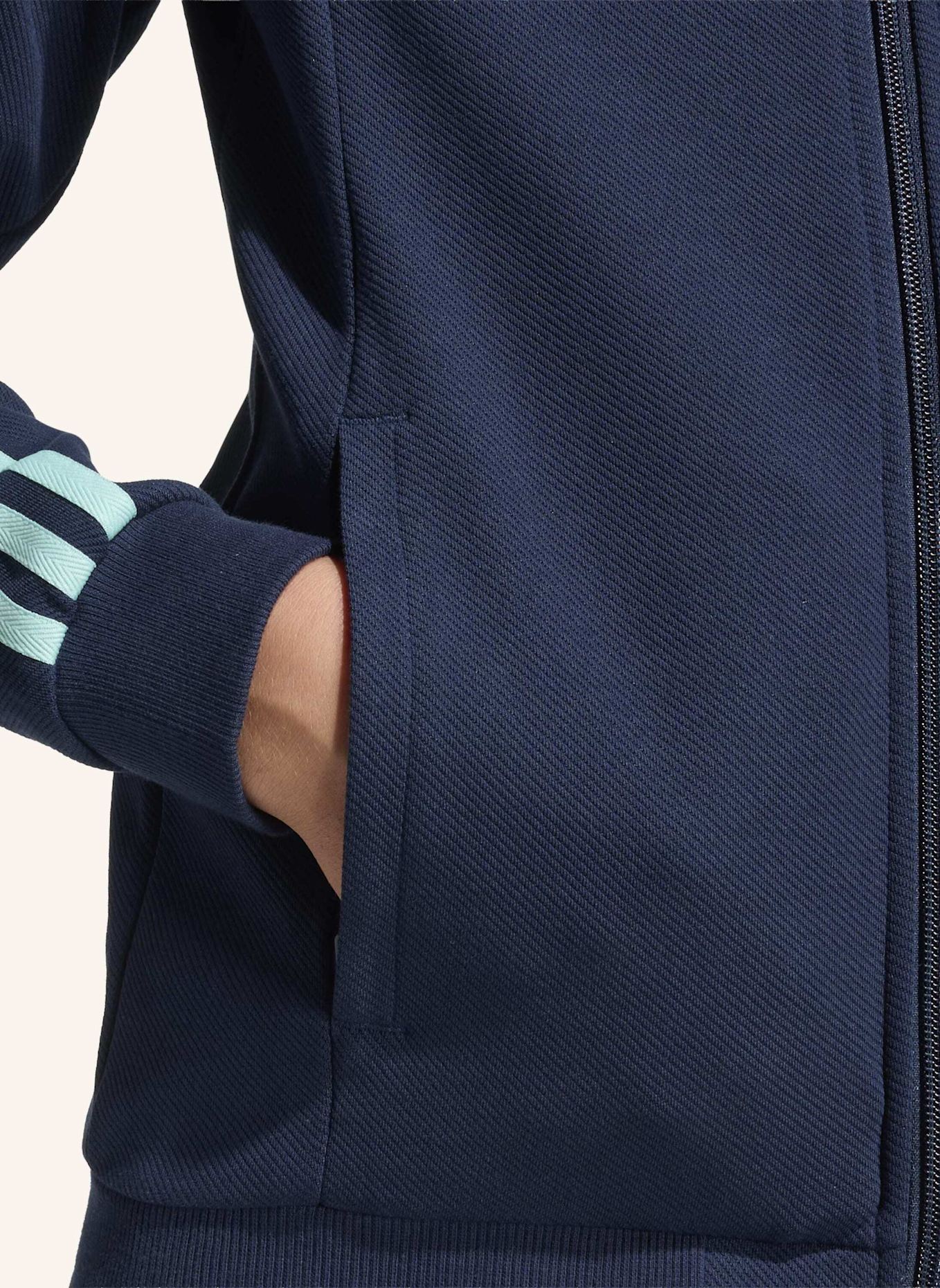 adidas DEUTSCHLAND ANTHEM KIDS AUSWÄRTSJACKE: BLAU