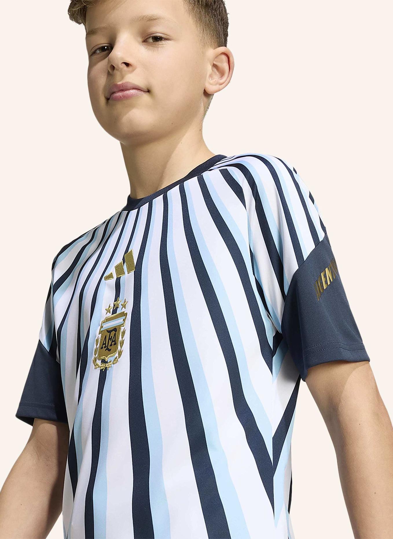 adidas ARGENTINIEN 26 KIDS PRE-MATCH HEIMTRIKOT: WEISS