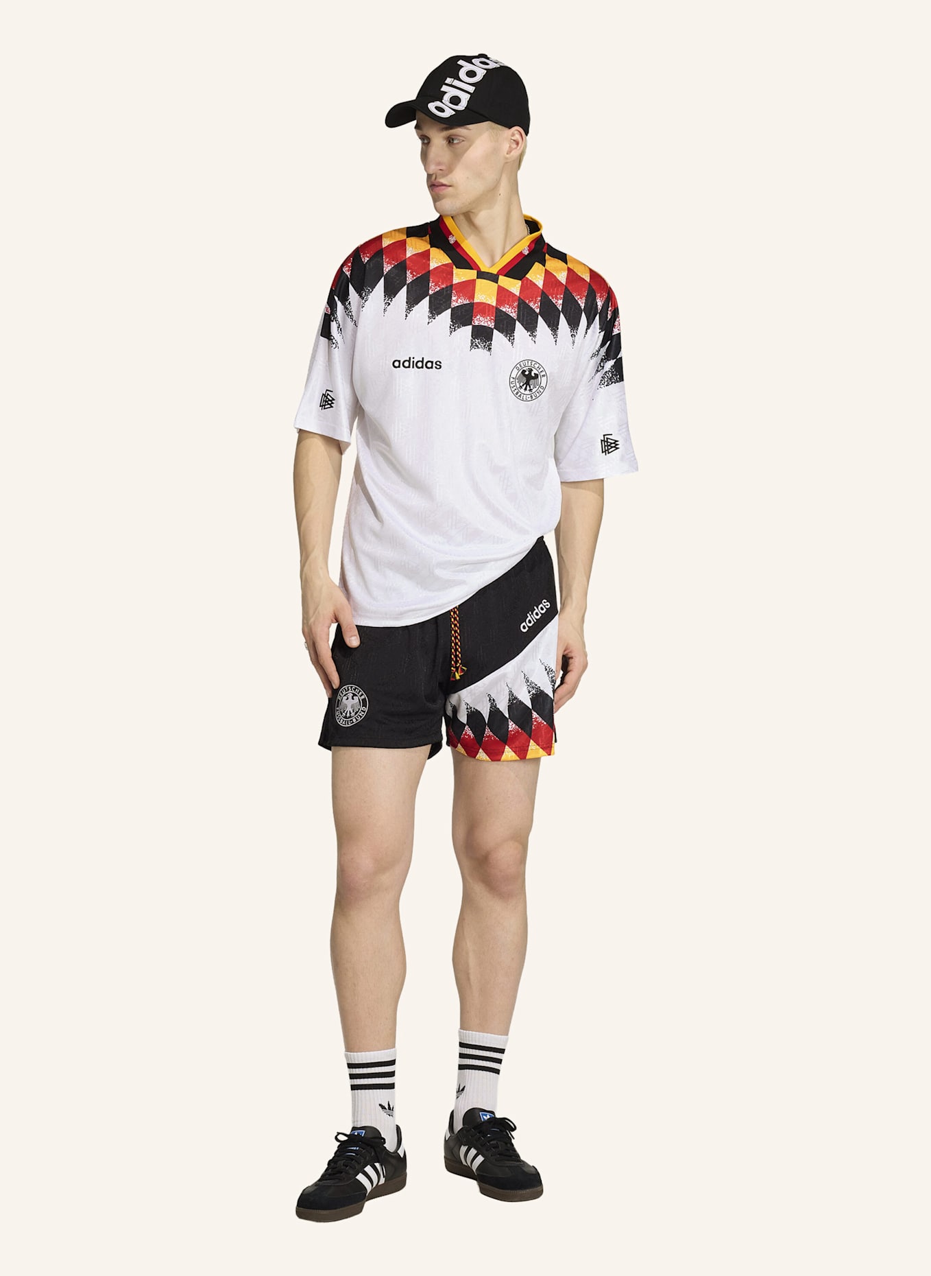 adidas Shorts DEUTSCHLAND 1994: SCHWARZ