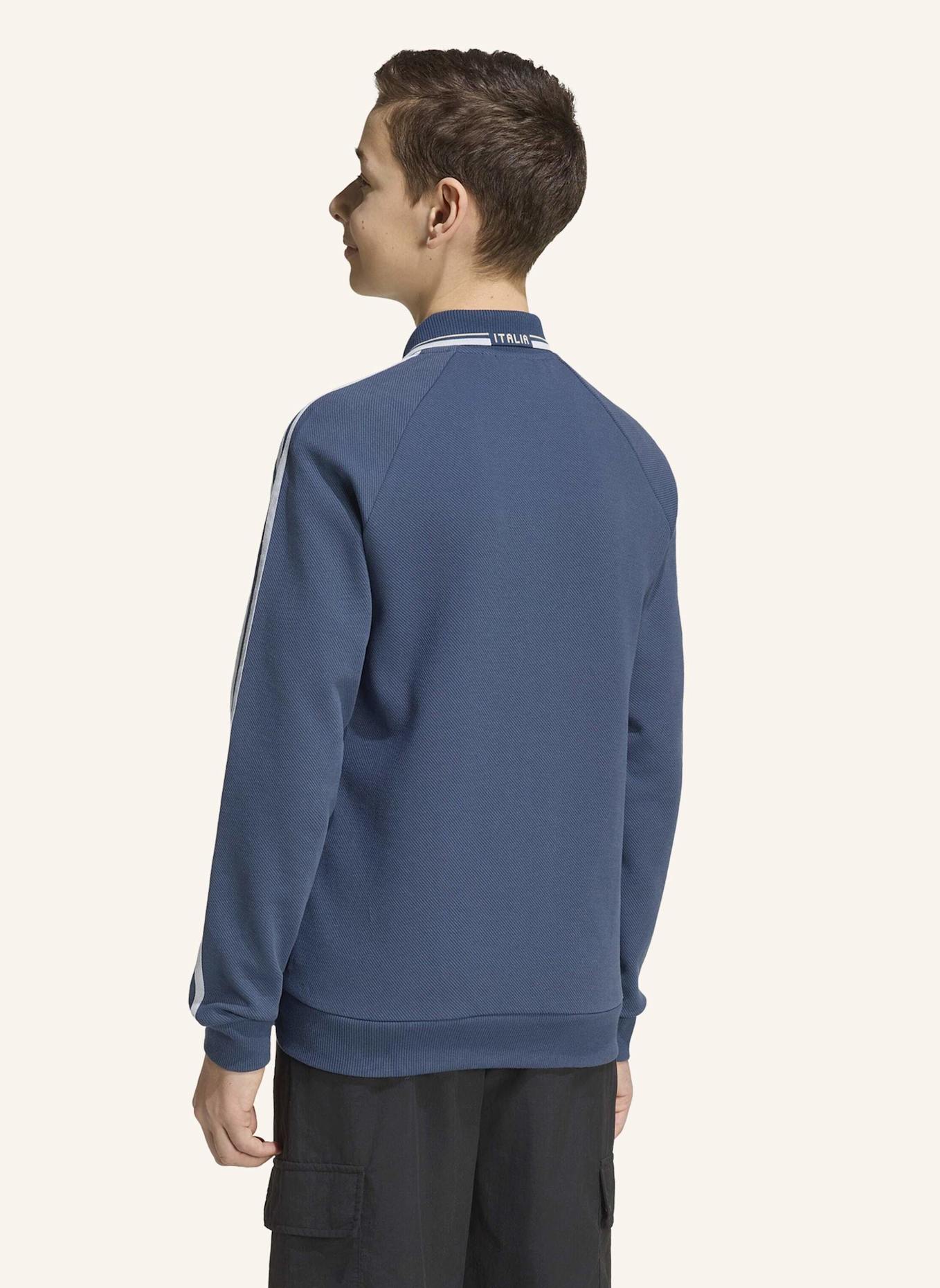 adidas ITALIEN KIDS ANTHEM AUSWÄRTSJACKE: BLAU