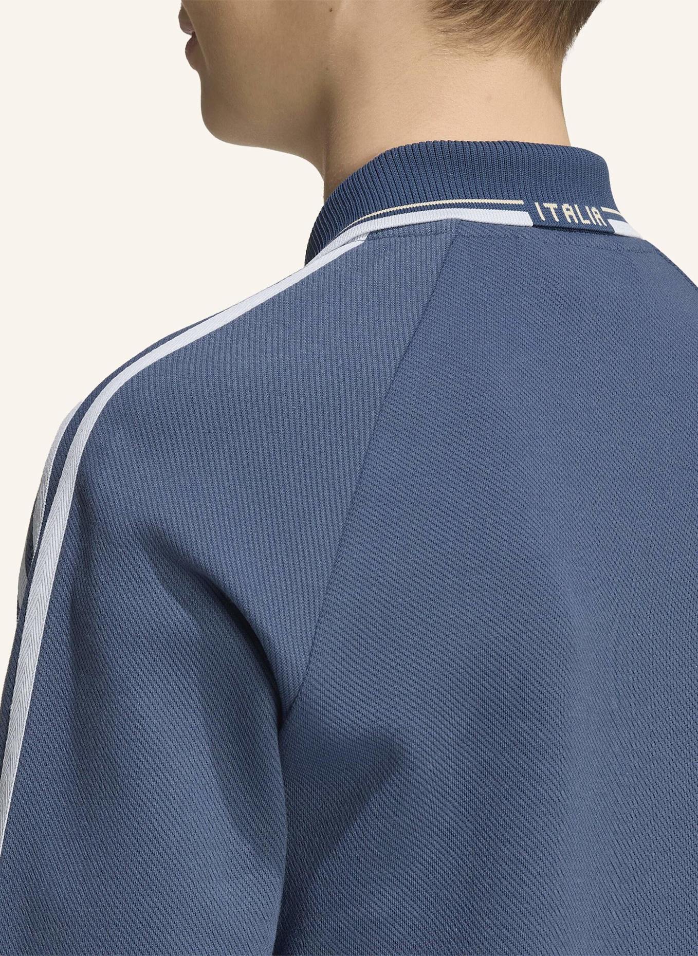adidas ITALIEN KIDS ANTHEM AUSWÄRTSJACKE: BLAU