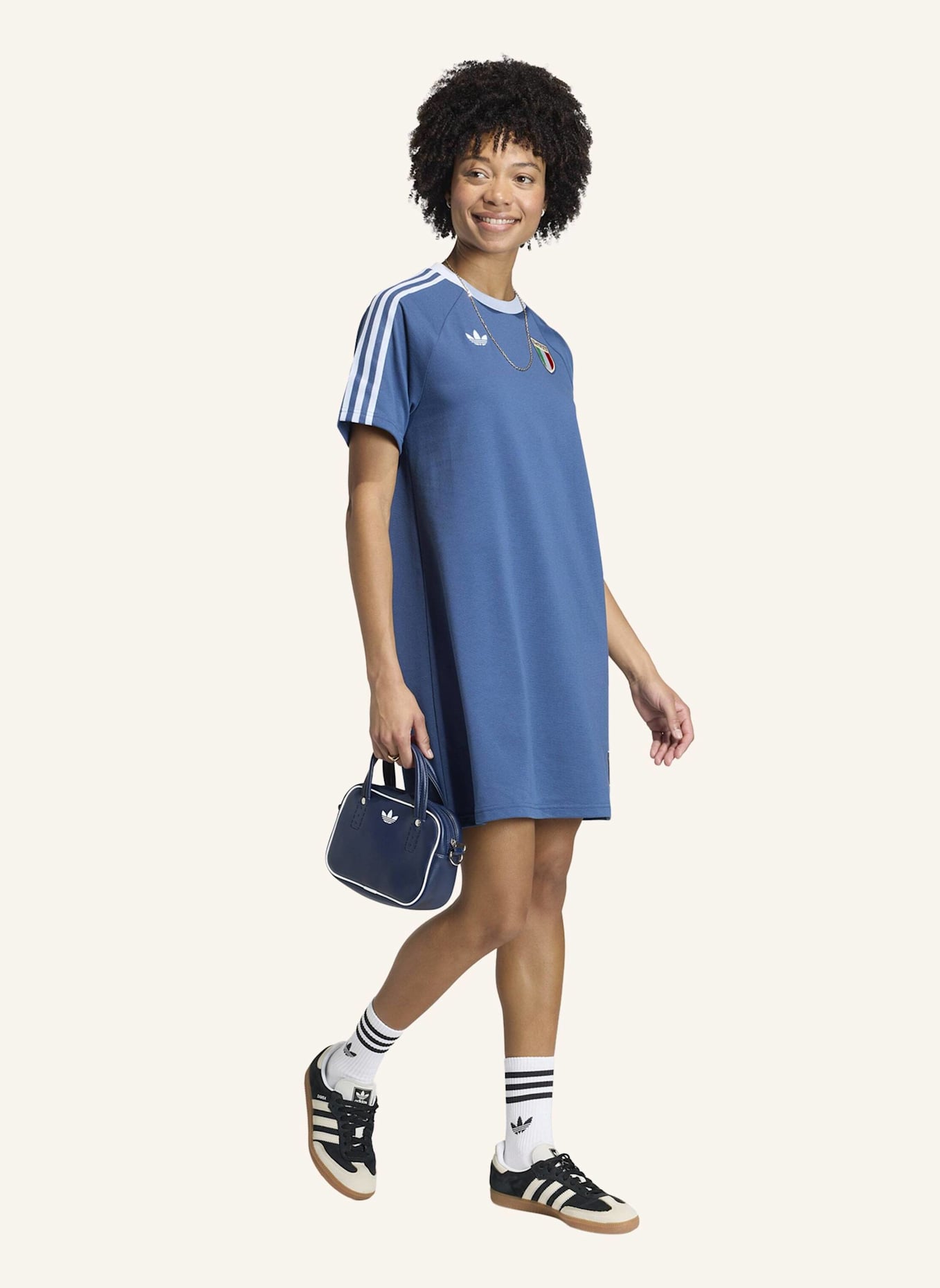adidas ITALIEN ORIGINALS KLEID: BLAU