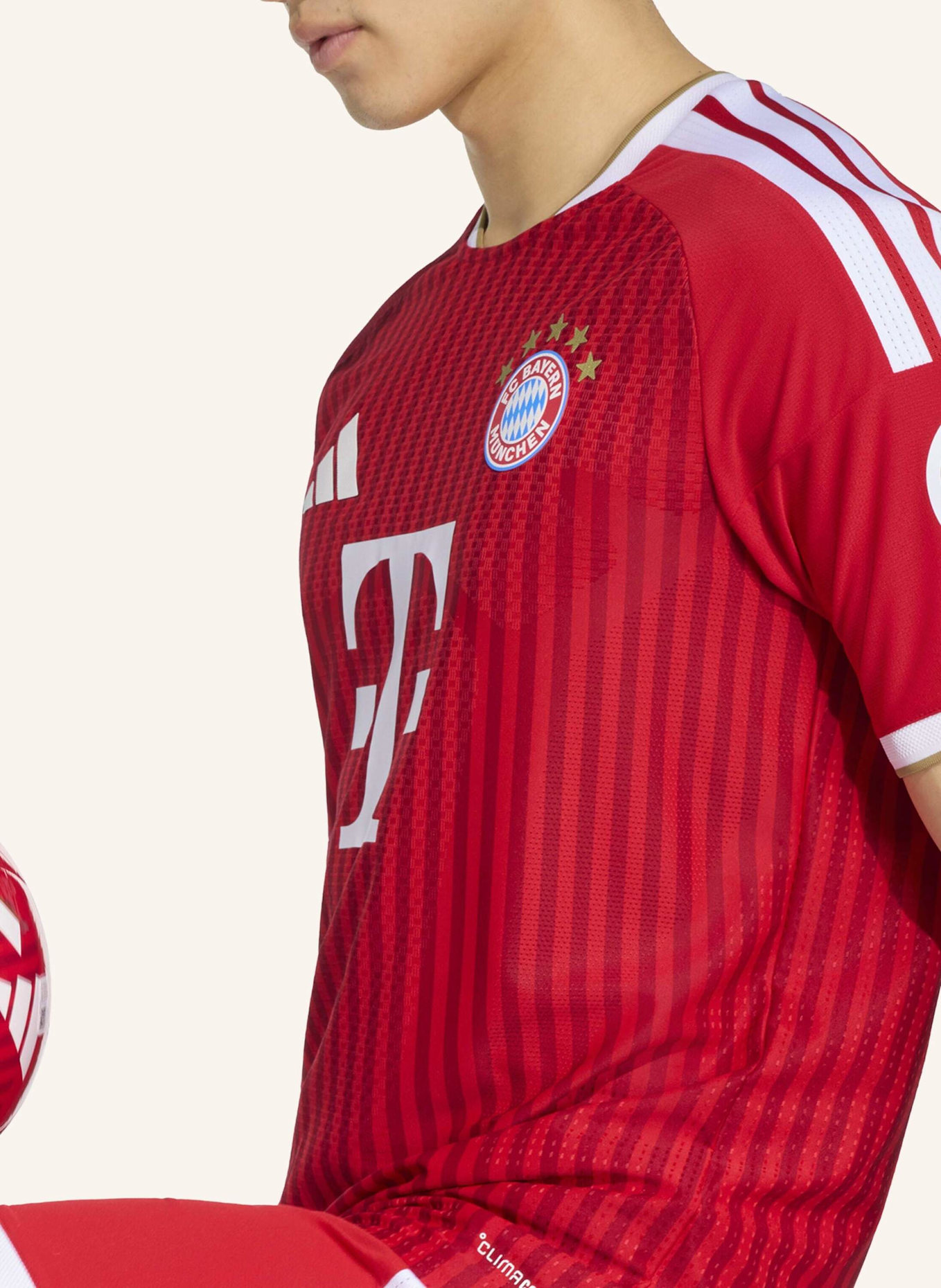 adidas FC BAYERN MÜNCHEN 26/27 AUTHENTIC HEIMTRIKOT: ROT/ WEISS