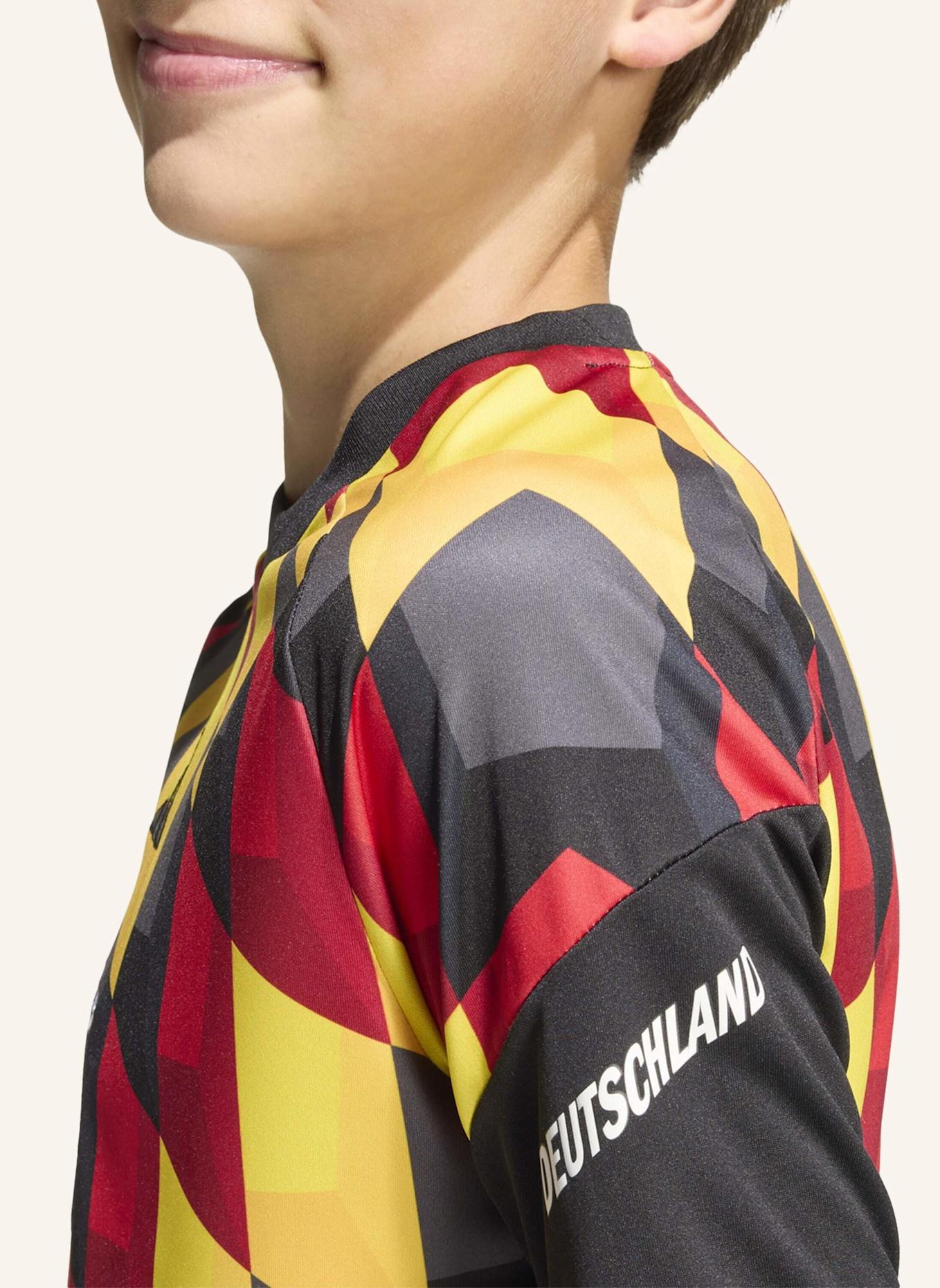 adidas DFB 26 KIDS PRE-MATCH HEIMTRIKOT: SCHWARZ/ GELB