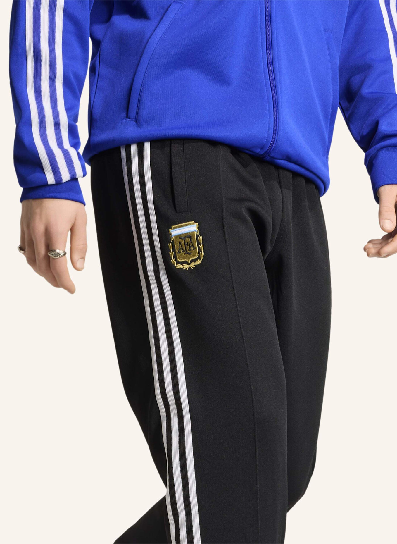 adidas ARGENTINIEN ORIGINALS TRAININGSHOSE.: SCHWARZ