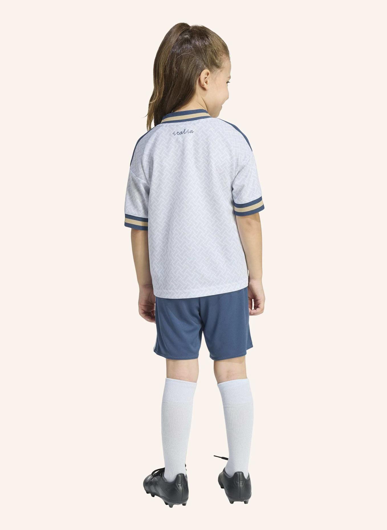 adidas ITALIEN 26 KIDS AUSWÄRTSAUSRÜSTUNG: BLAU