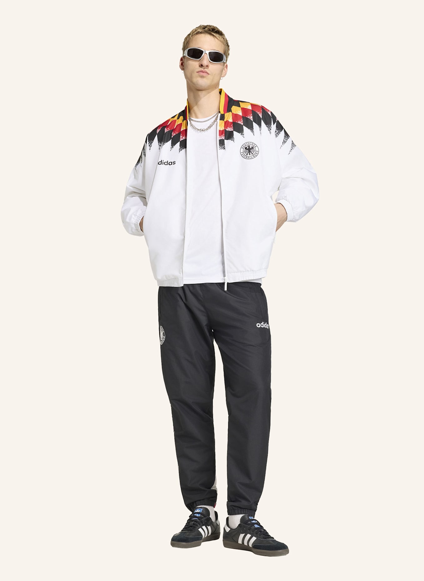 adidas Trainingshose DEUTSCHLAND 1994: SCHWARZ