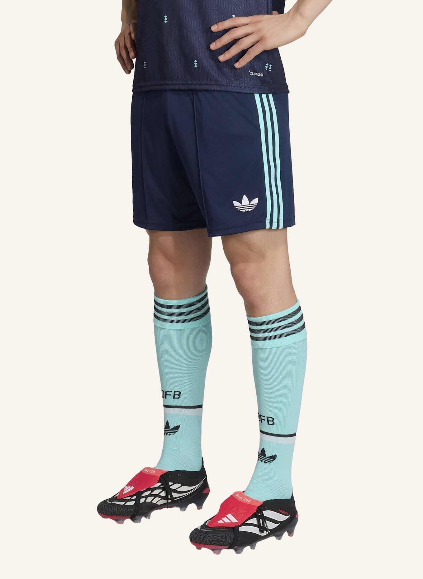 adidas Auswärtstrikothose DEUTSCHLAND 26: BLAU