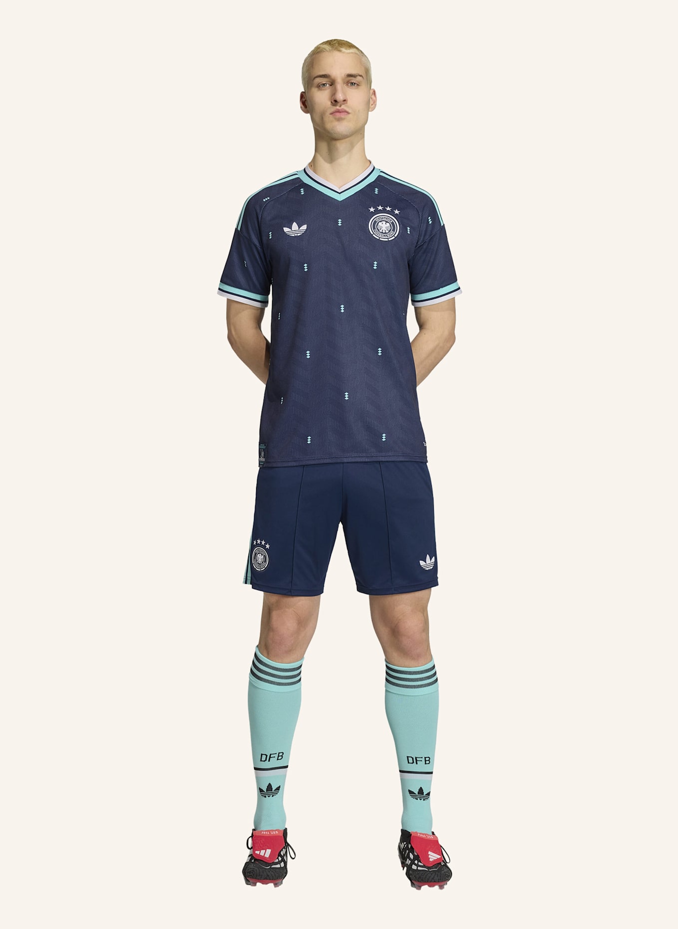 adidas Auswärtstrikothose DEUTSCHLAND 26: BLAU