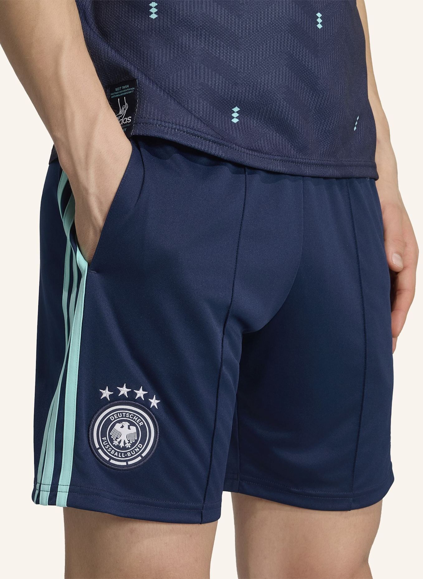 adidas Auswärtstrikothose DEUTSCHLAND 26: BLAU